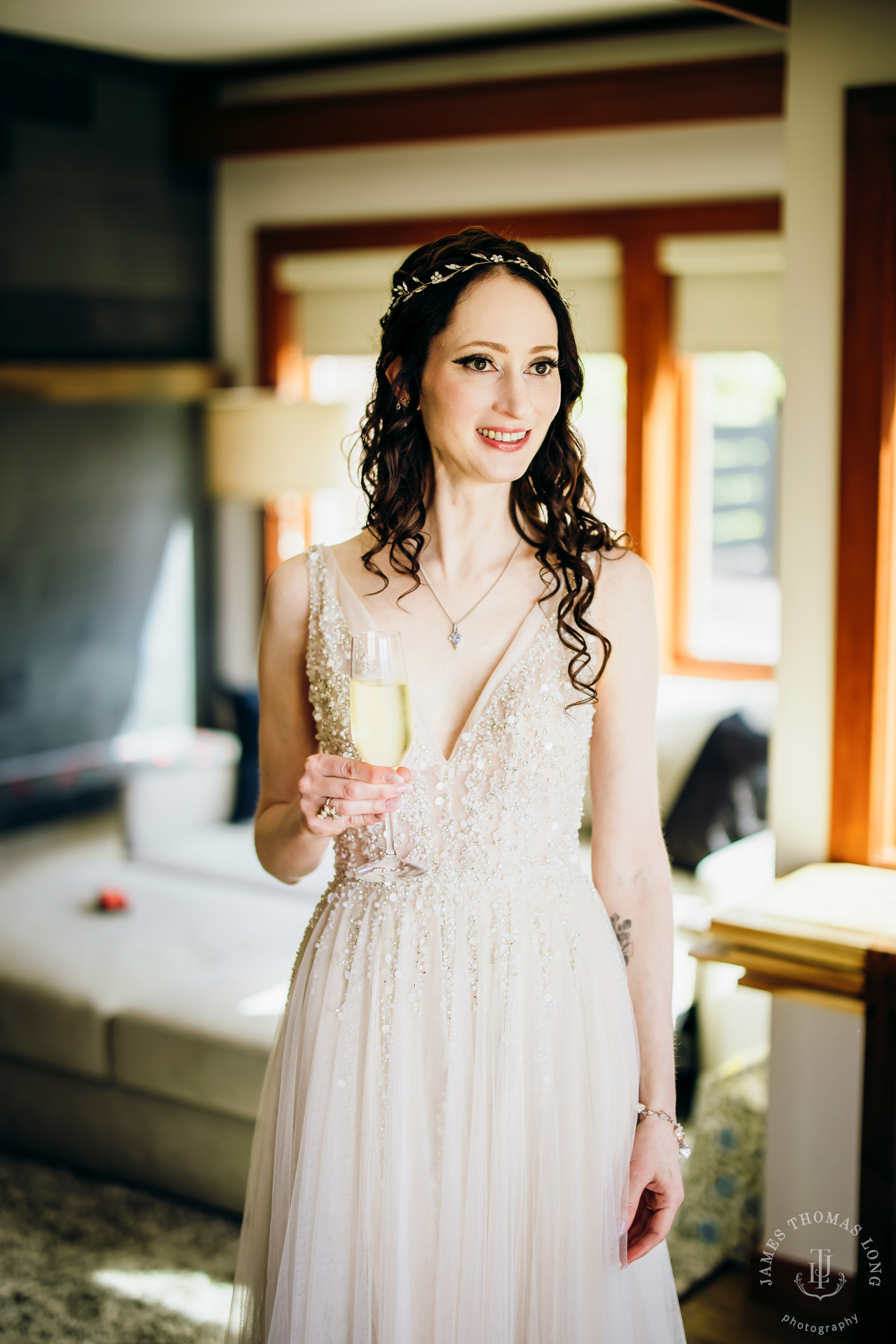 Salish Lodge Snoqualmie wedding by Seattle wedding photographer James Thomas Long Photography