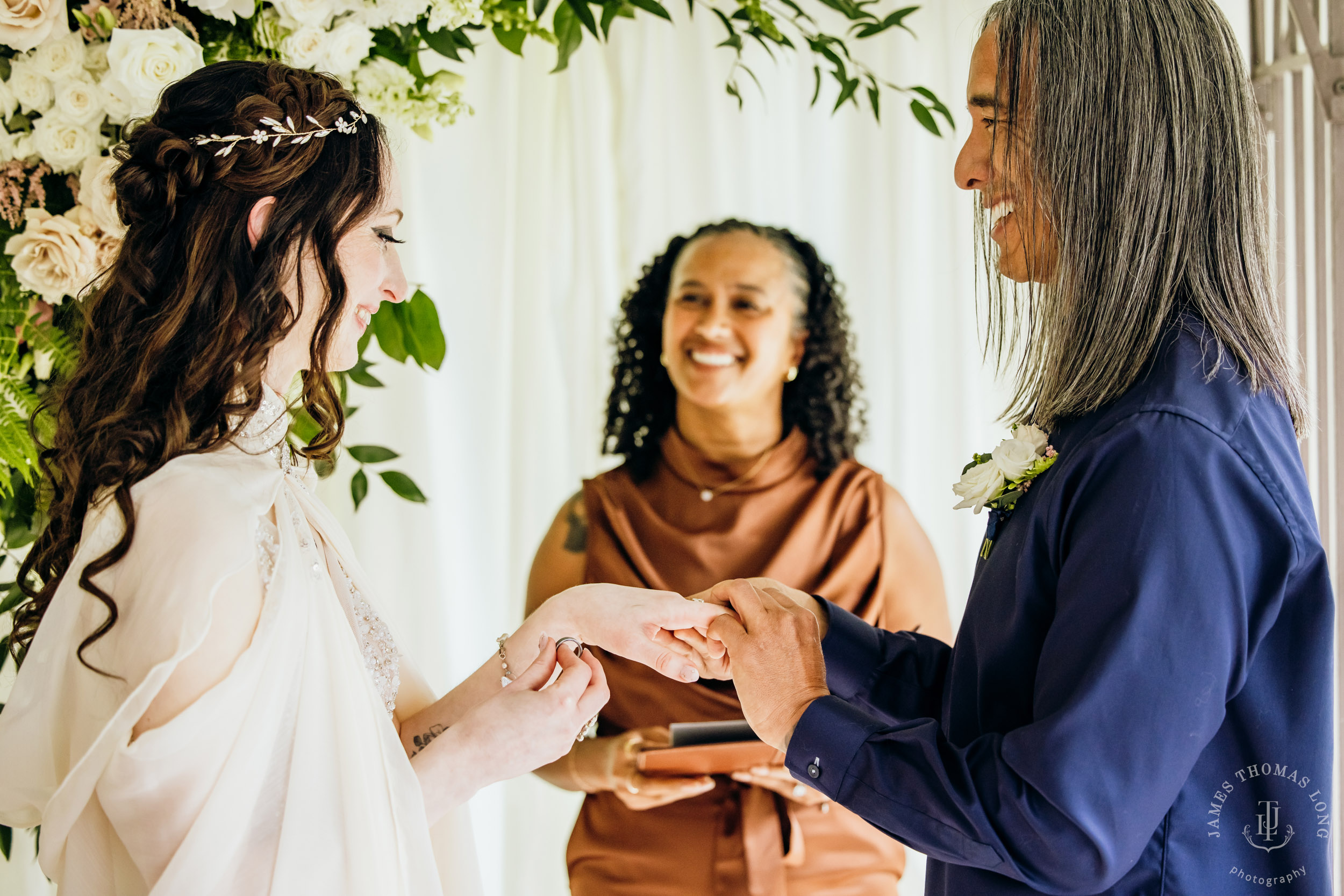 Salish Lodge Snoqualmie wedding by Seattle wedding photographer James Thomas Long Photography