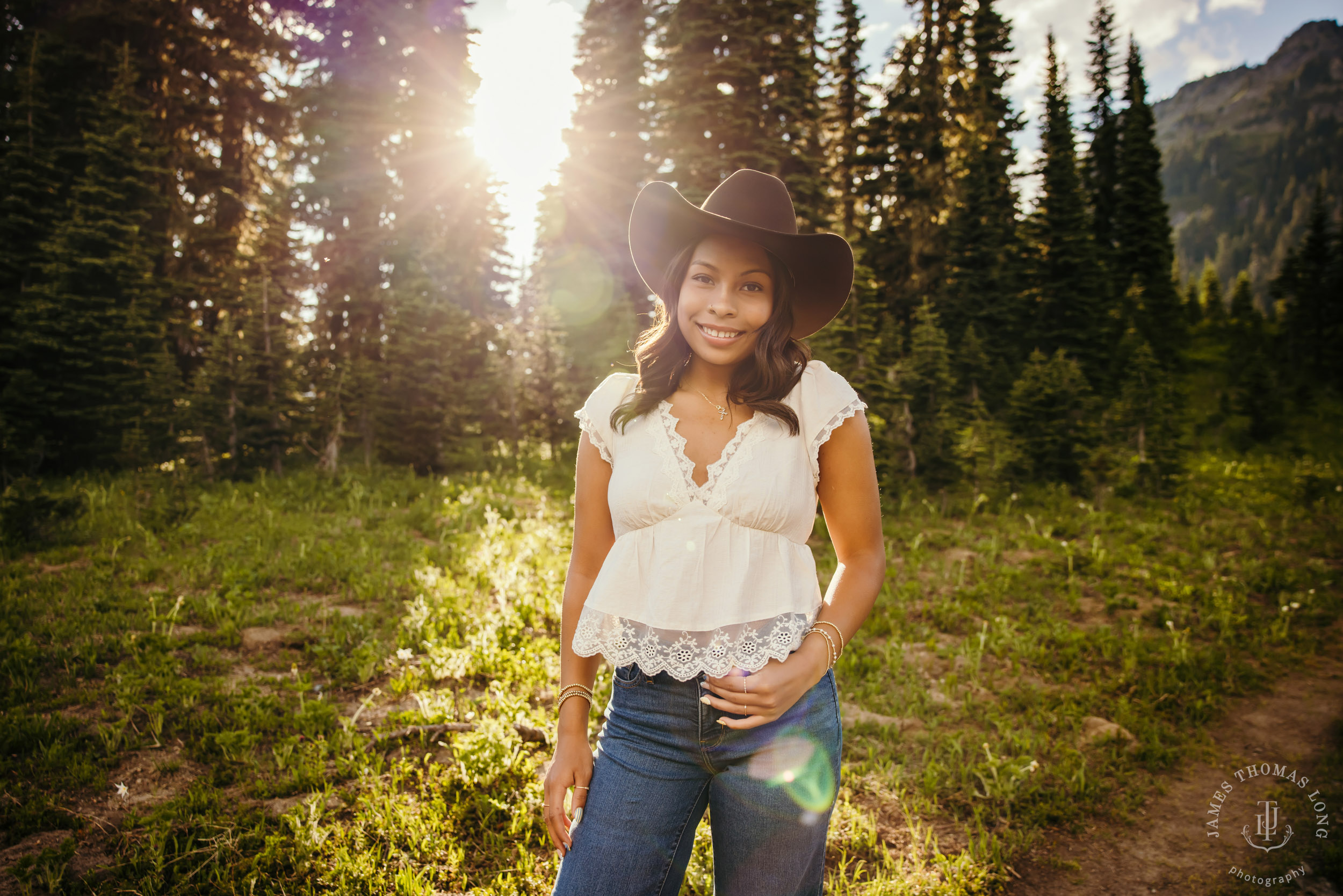 Mount Rainier High School Senior portrait session by Seattle senior portrait photographer James Thomas Long Photography