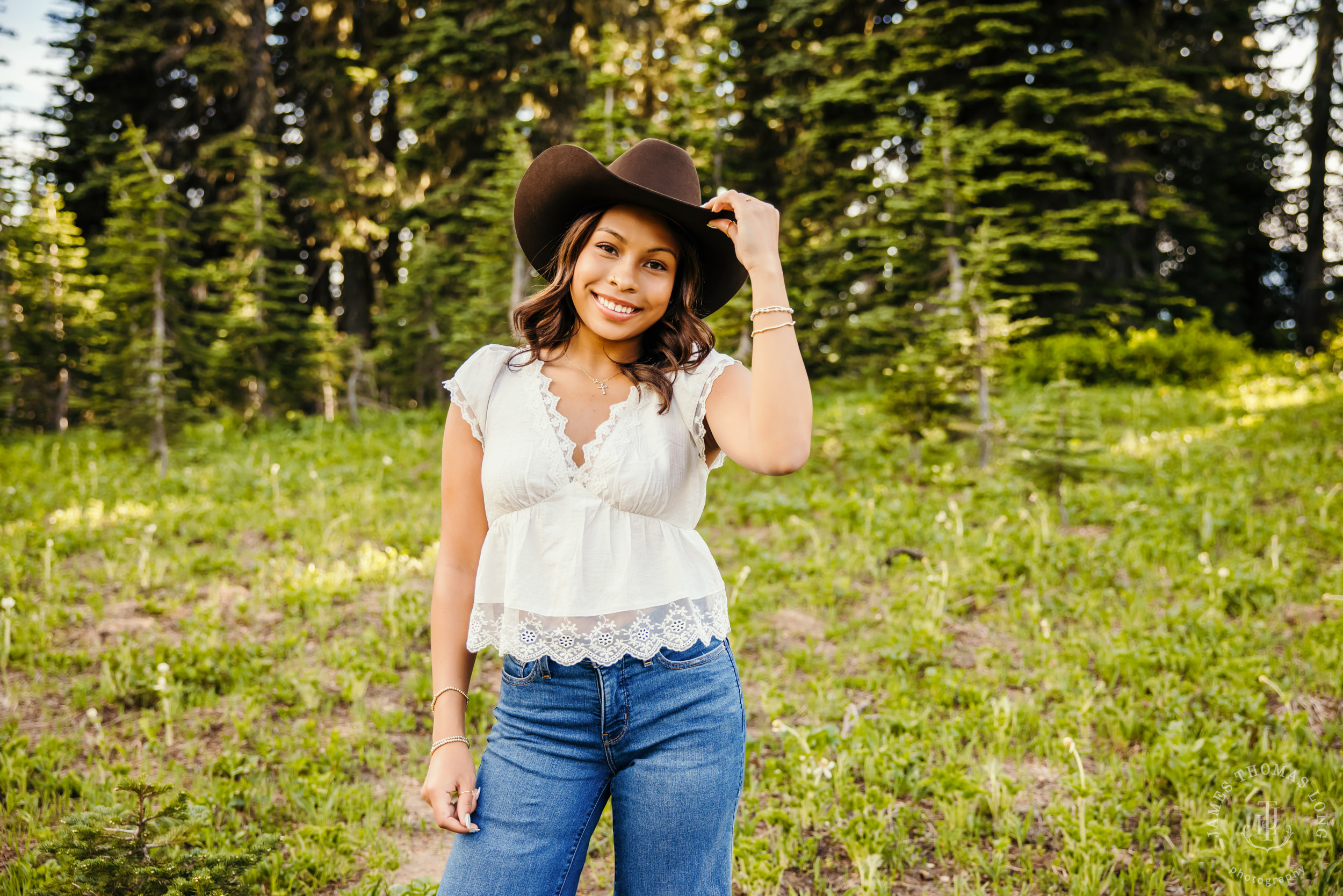 Mount Rainier High School Senior portrait session by Seattle senior portrait photographer James Thomas Long Photography