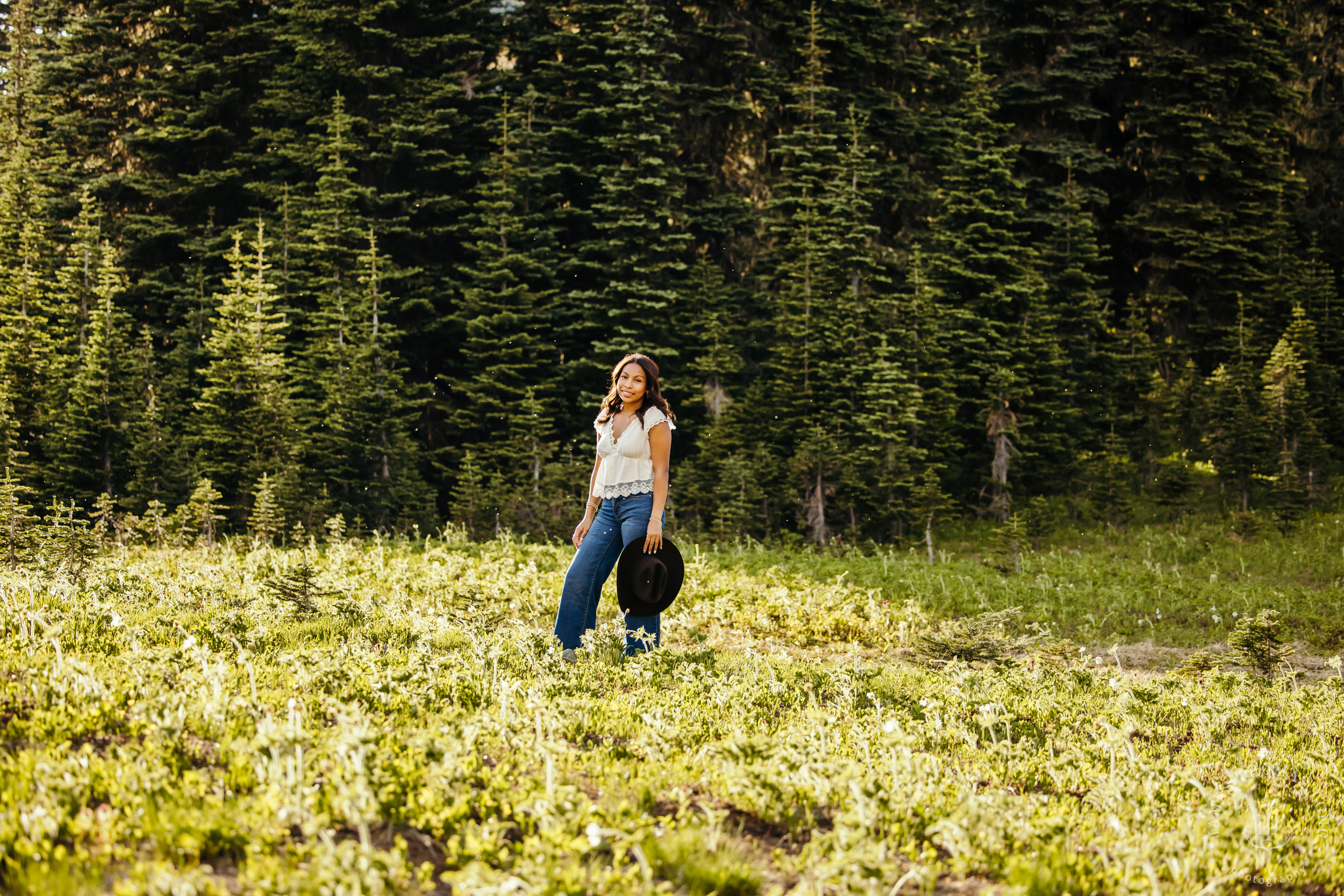 Mount Rainier High School Senior portrait session by Seattle senior portrait photographer James Thomas Long Photography