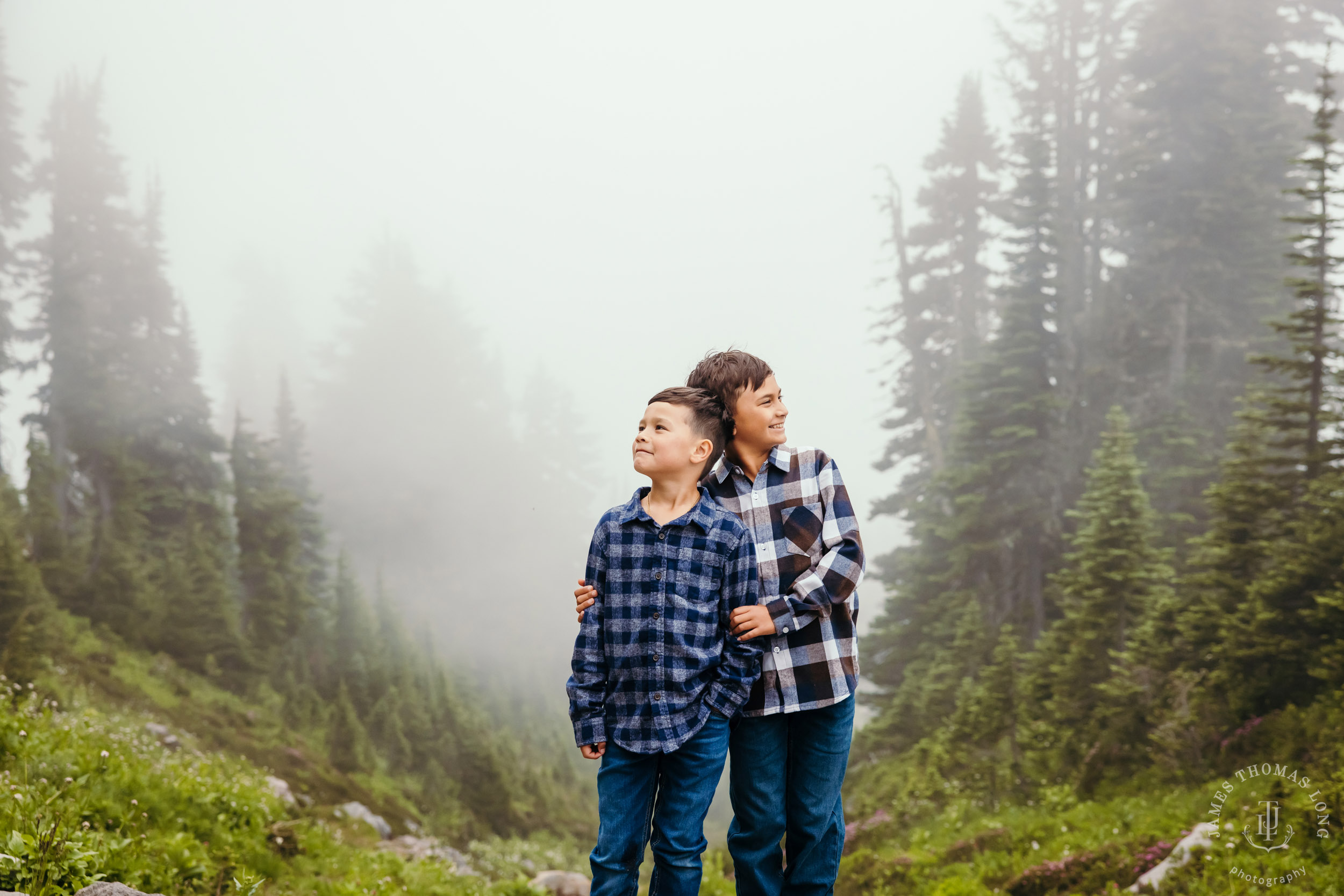 Mount Rainier family photography session by Seattle family photographer James Thomas Long Photography
