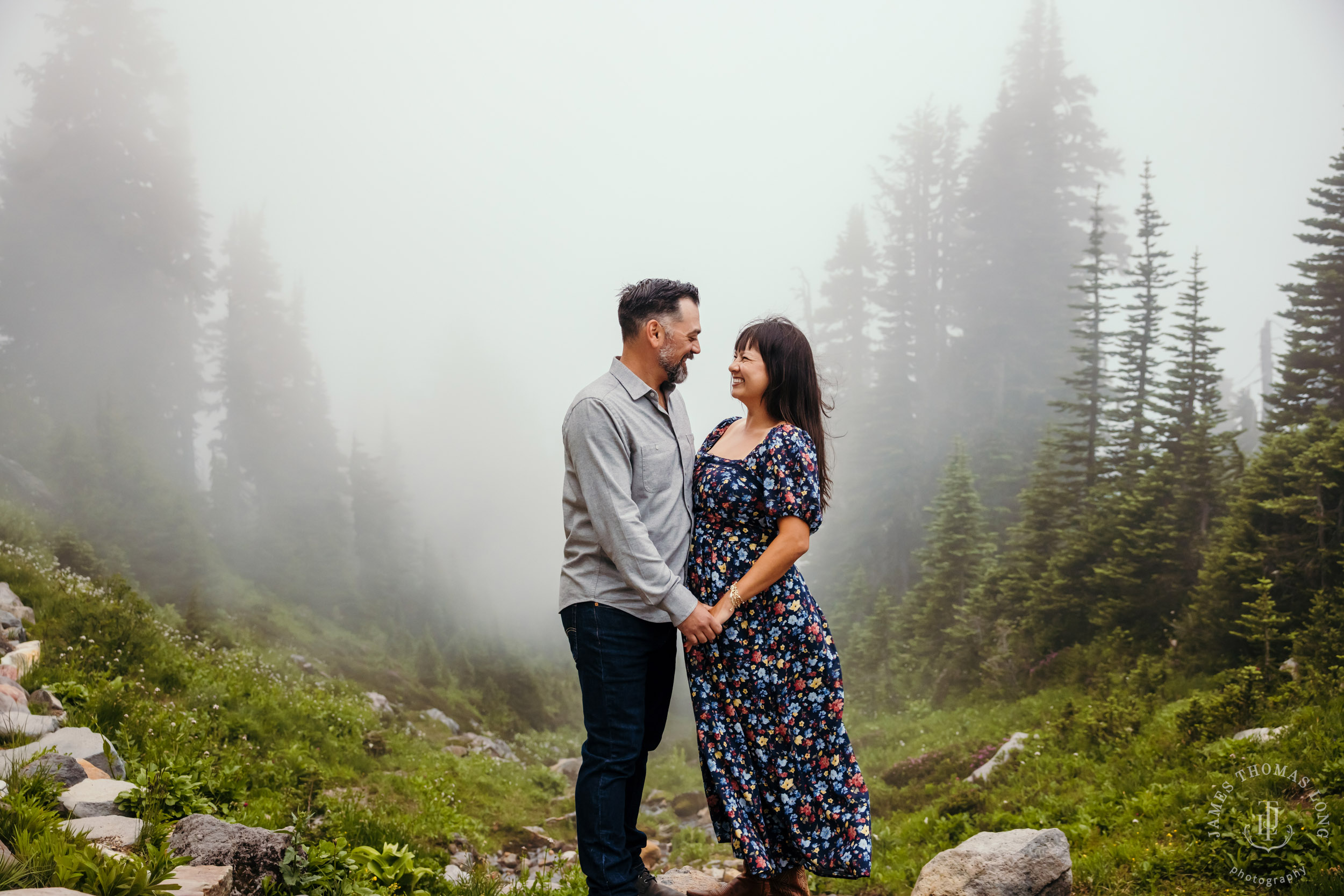 Mount Rainier family photography session by Seattle family photographer James Thomas Long Photography