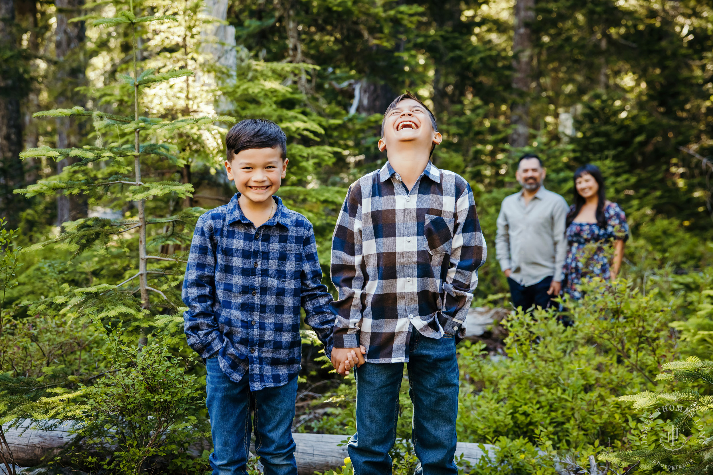 Mount Rainier family photography session by Seattle family photographer James Thomas Long Photography