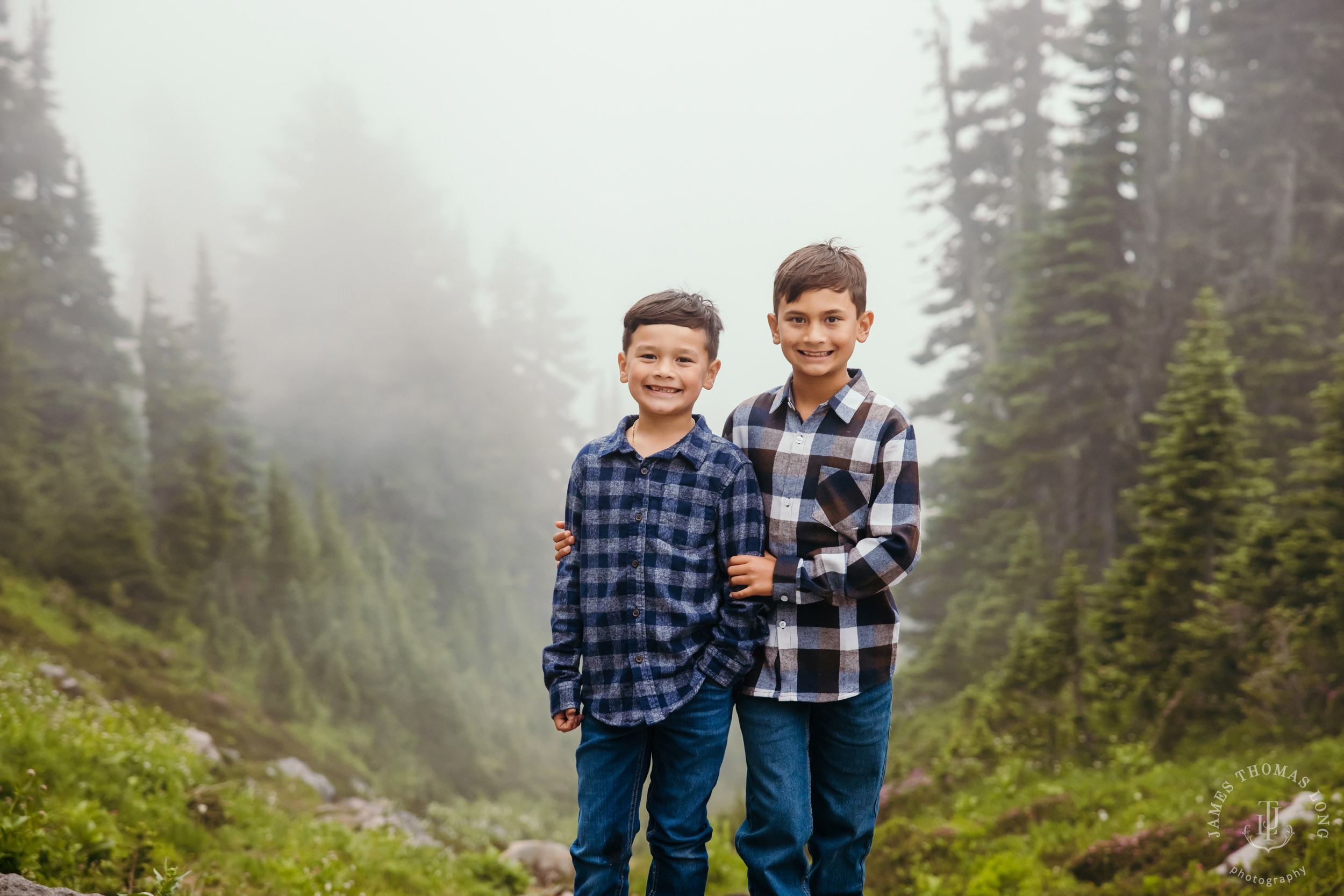 Mount Rainier family photography session by Seattle family photographer James Thomas Long Photography