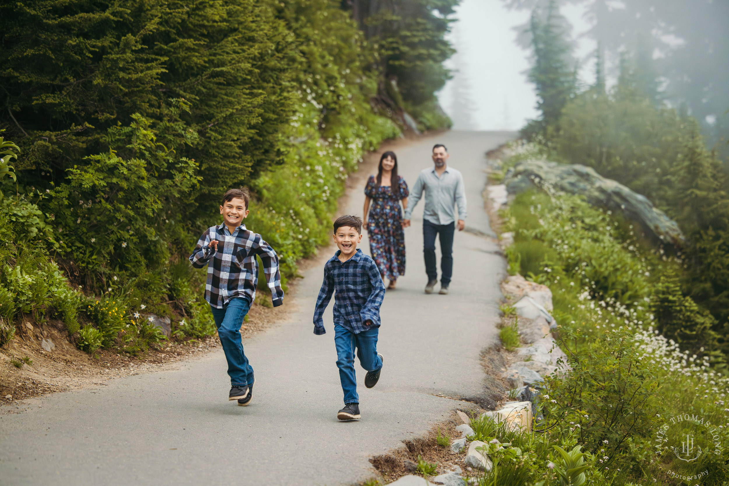 Mount Rainier family photography session by Seattle family photographer James Thomas Long Photography