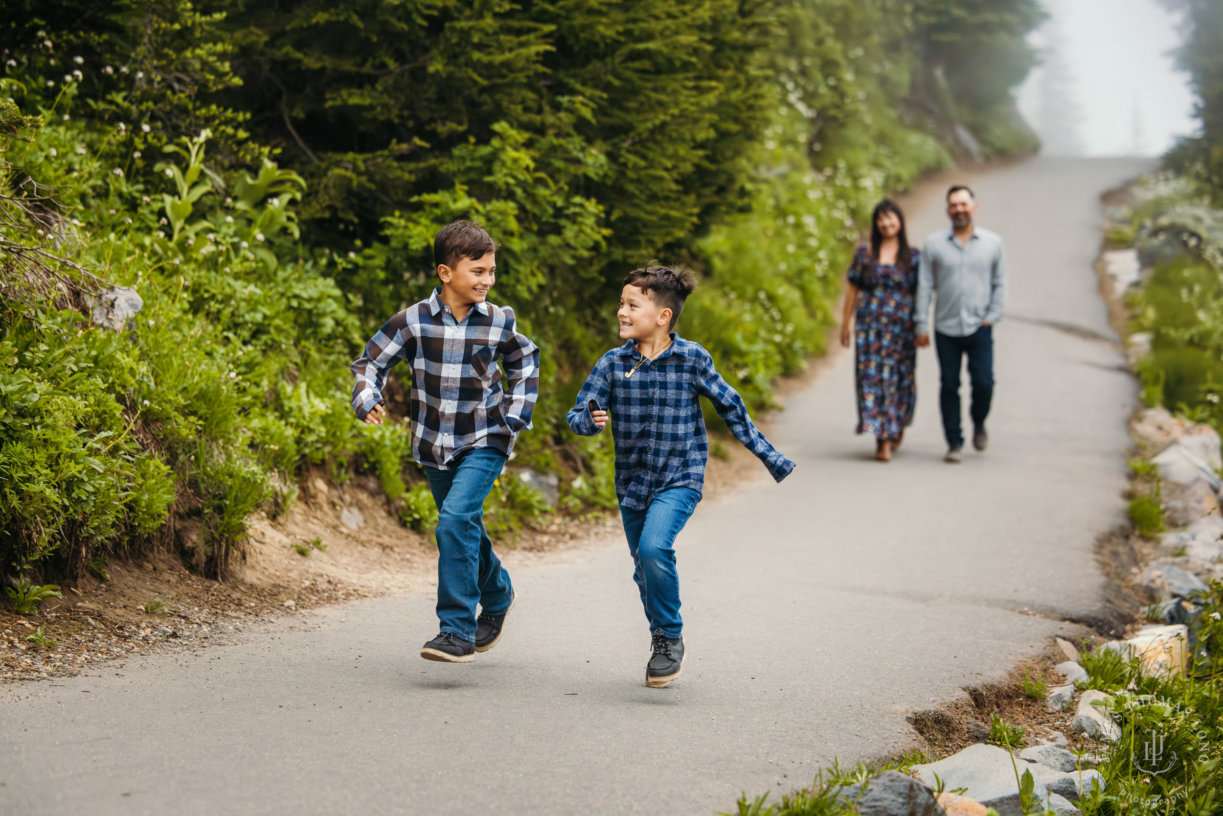Mount Rainier family photography session by Seattle family photographer James Thomas Long Photography
