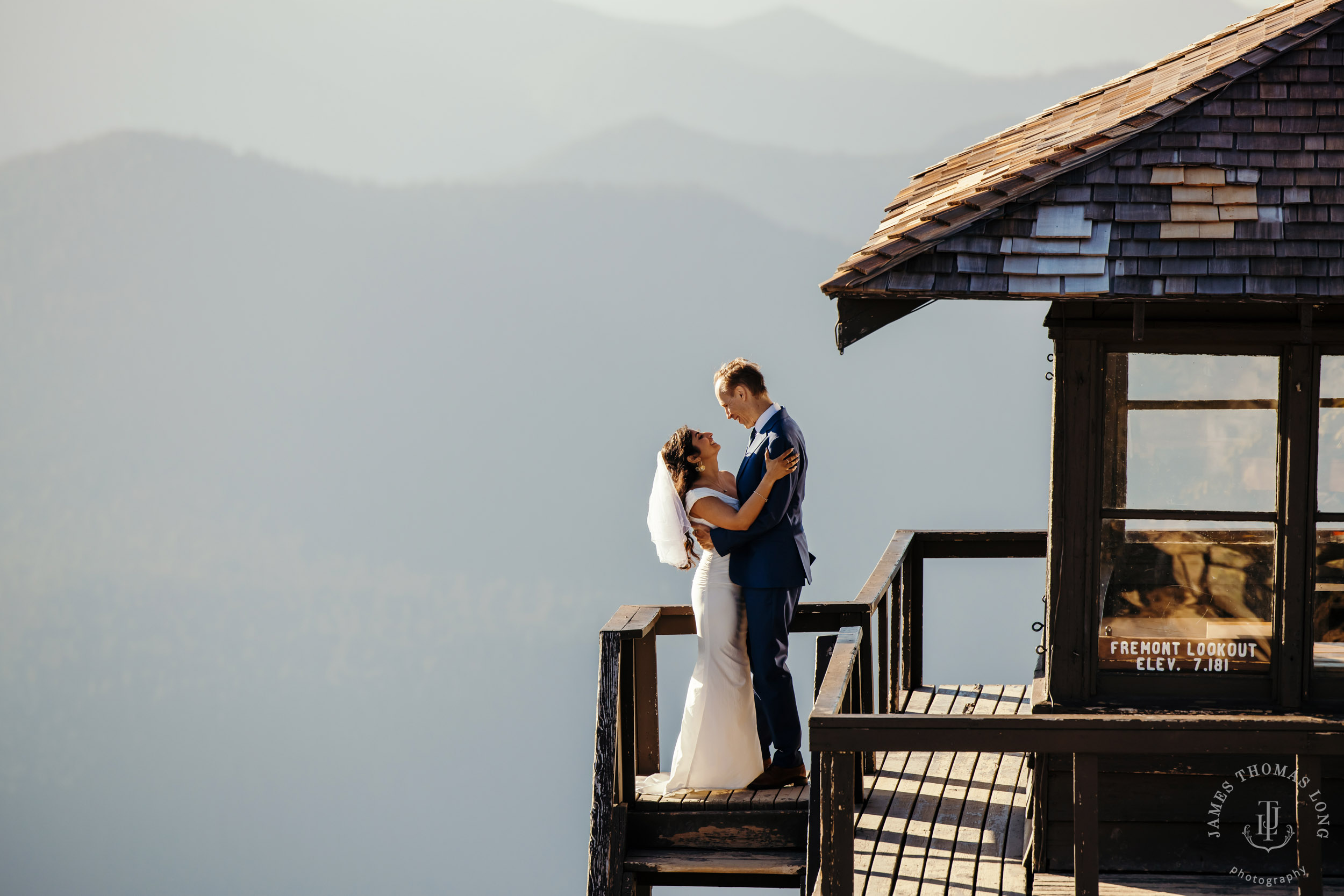 Mount Rainier adventure engagement by Seattle adventure wedding photographer James Thomas Long Photography