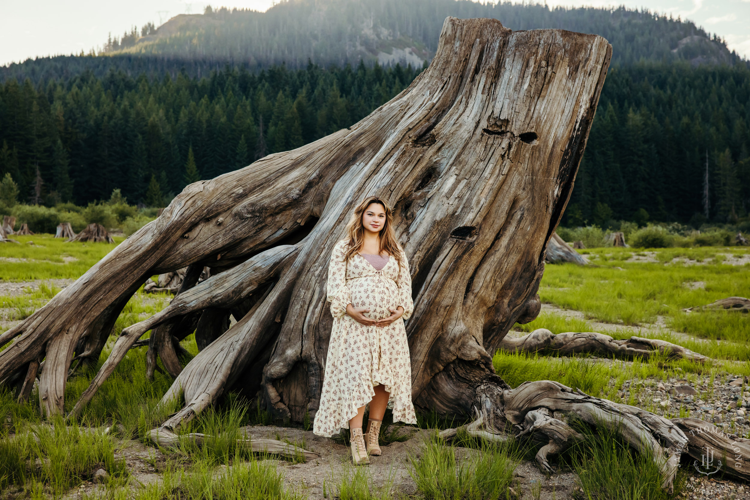 Adventure family photography session in the Cascade Mountains by Seattle family photographer James Thomas Long Photography