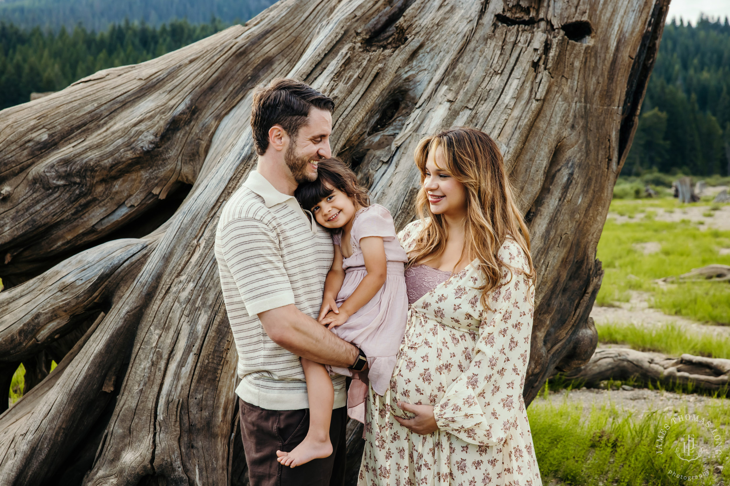 Adventure family photography session in the Cascade Mountains by Seattle family photographer James Thomas Long Photography