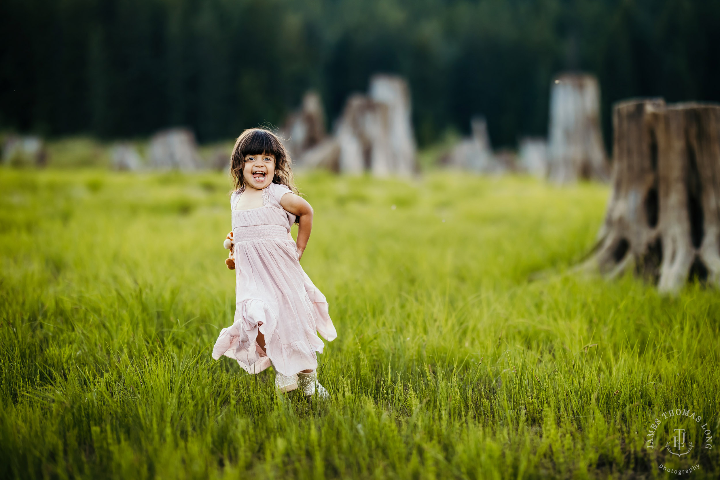Adventure family photography session in the Cascade Mountains by Seattle family photographer James Thomas Long Photography