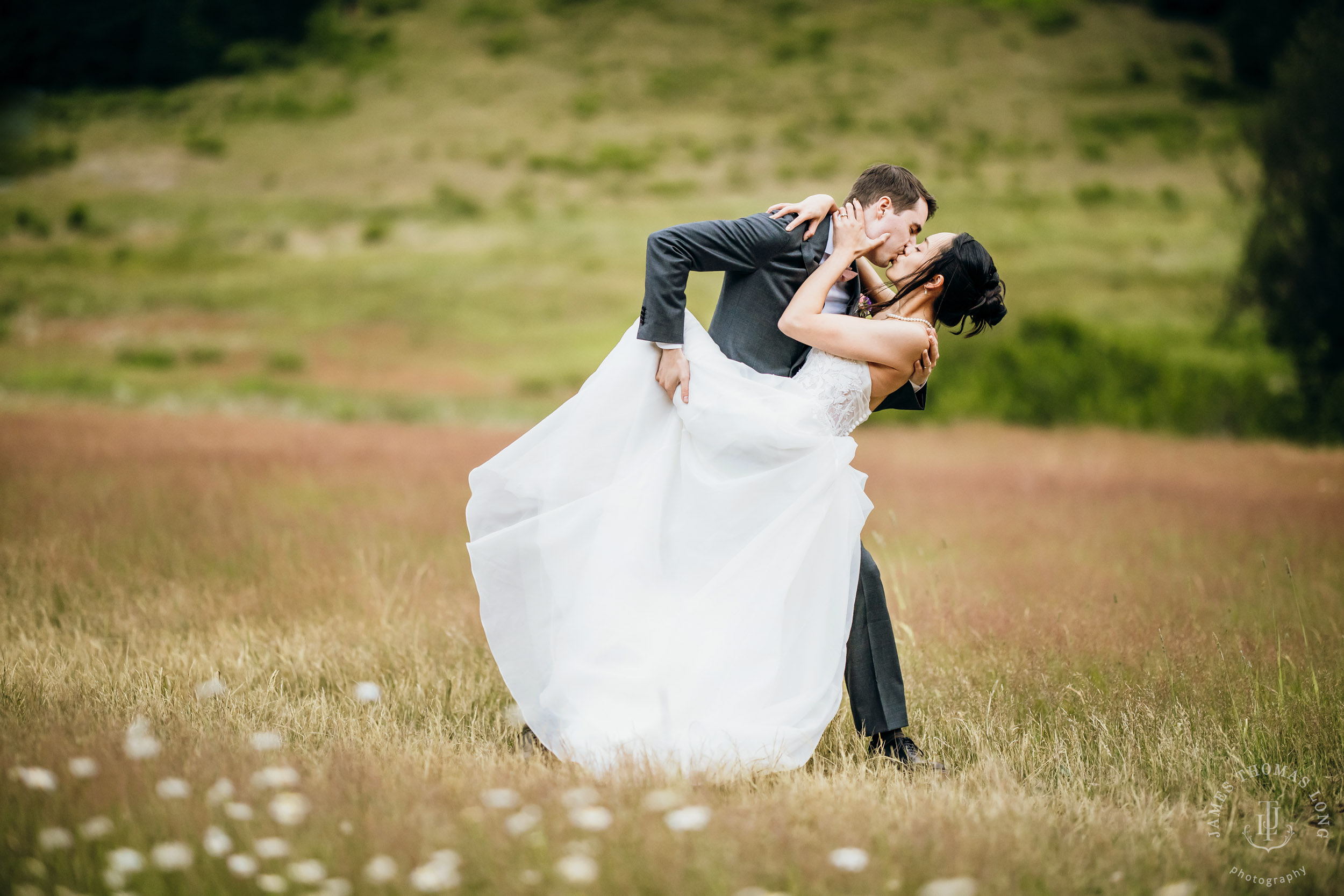 Crystal Mountain wedding by Seattle wedding photographer James Thomas Long Photography