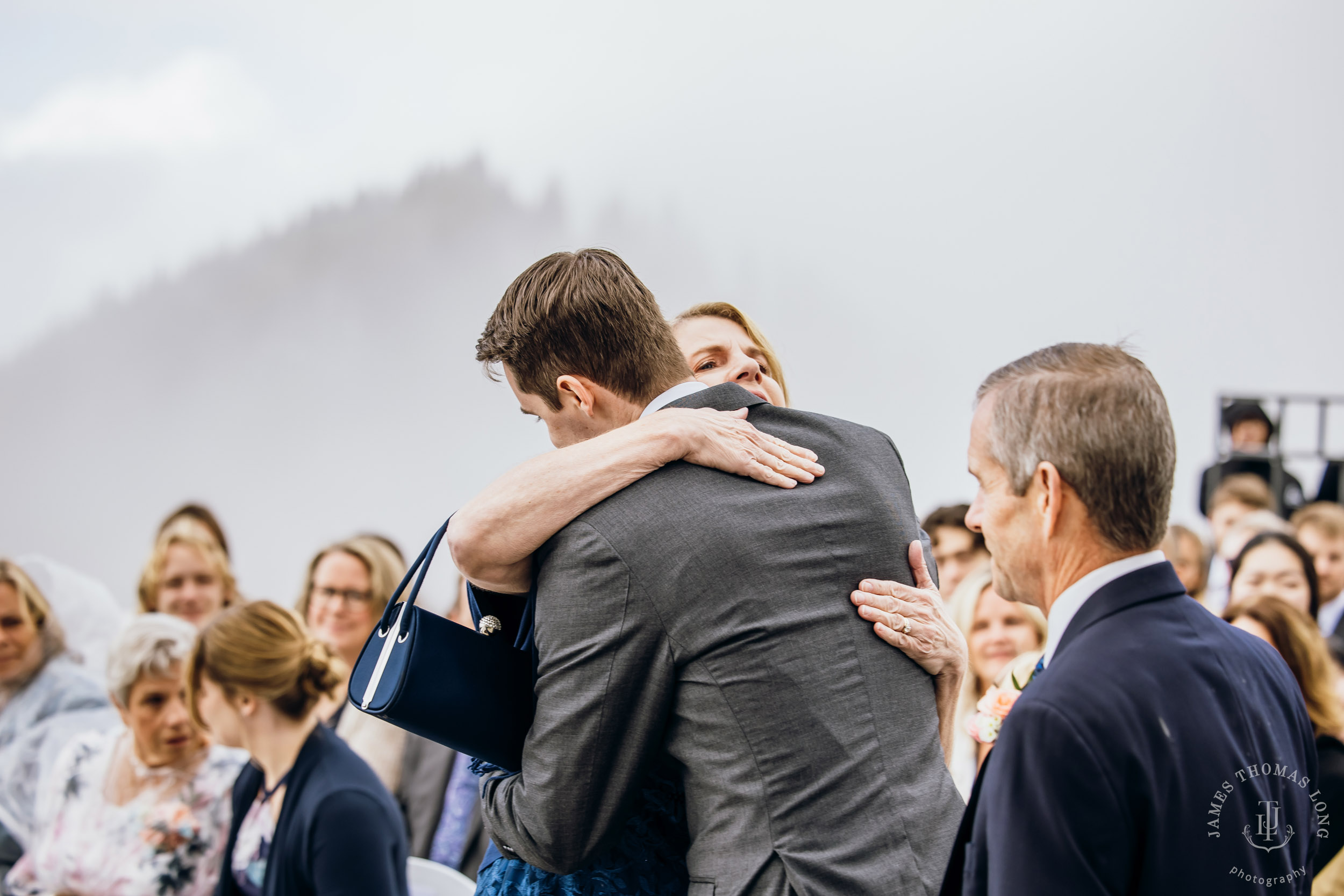 Crystal Mountain wedding by Seattle wedding photographer James Thomas Long Photography