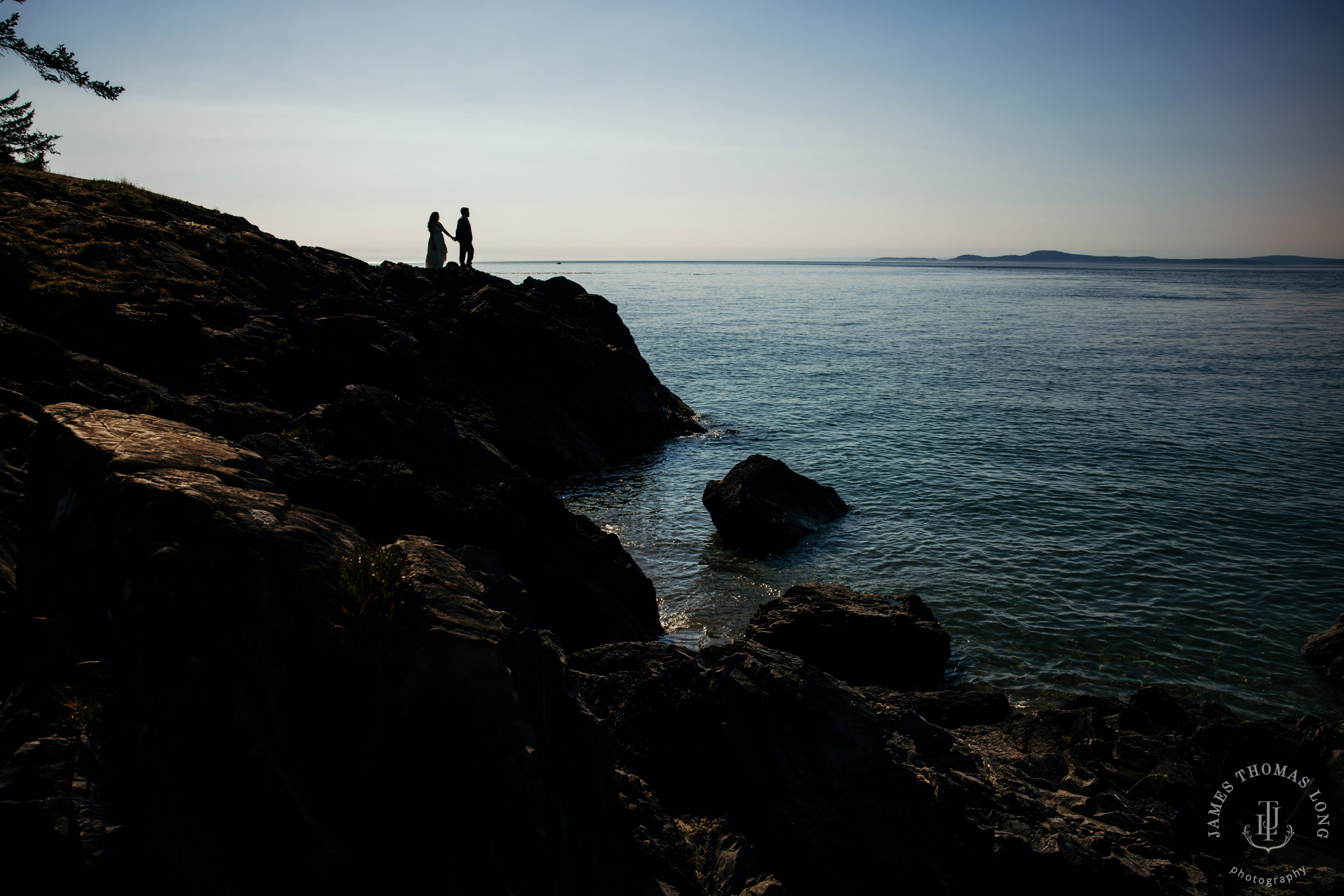 Washington Coast adventure engagement session by Seattle wedding photographer James Thomas Long Photography