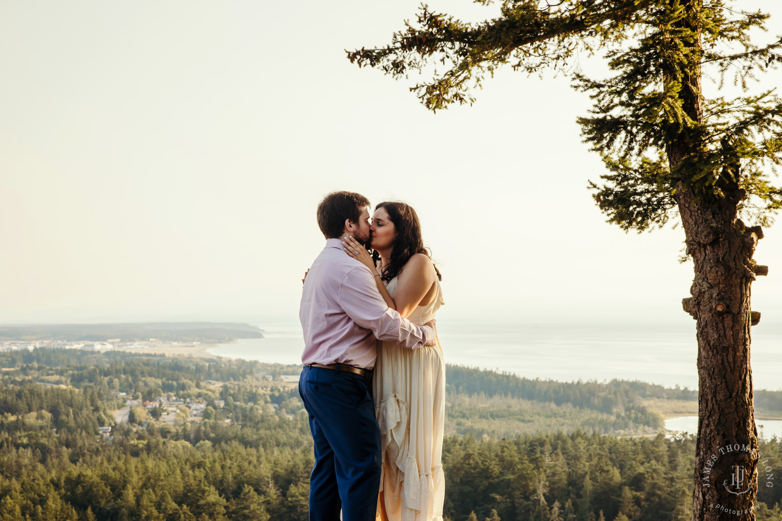 Washington Coast adventure engagement session by Seattle wedding photographer James Thomas Long Photography