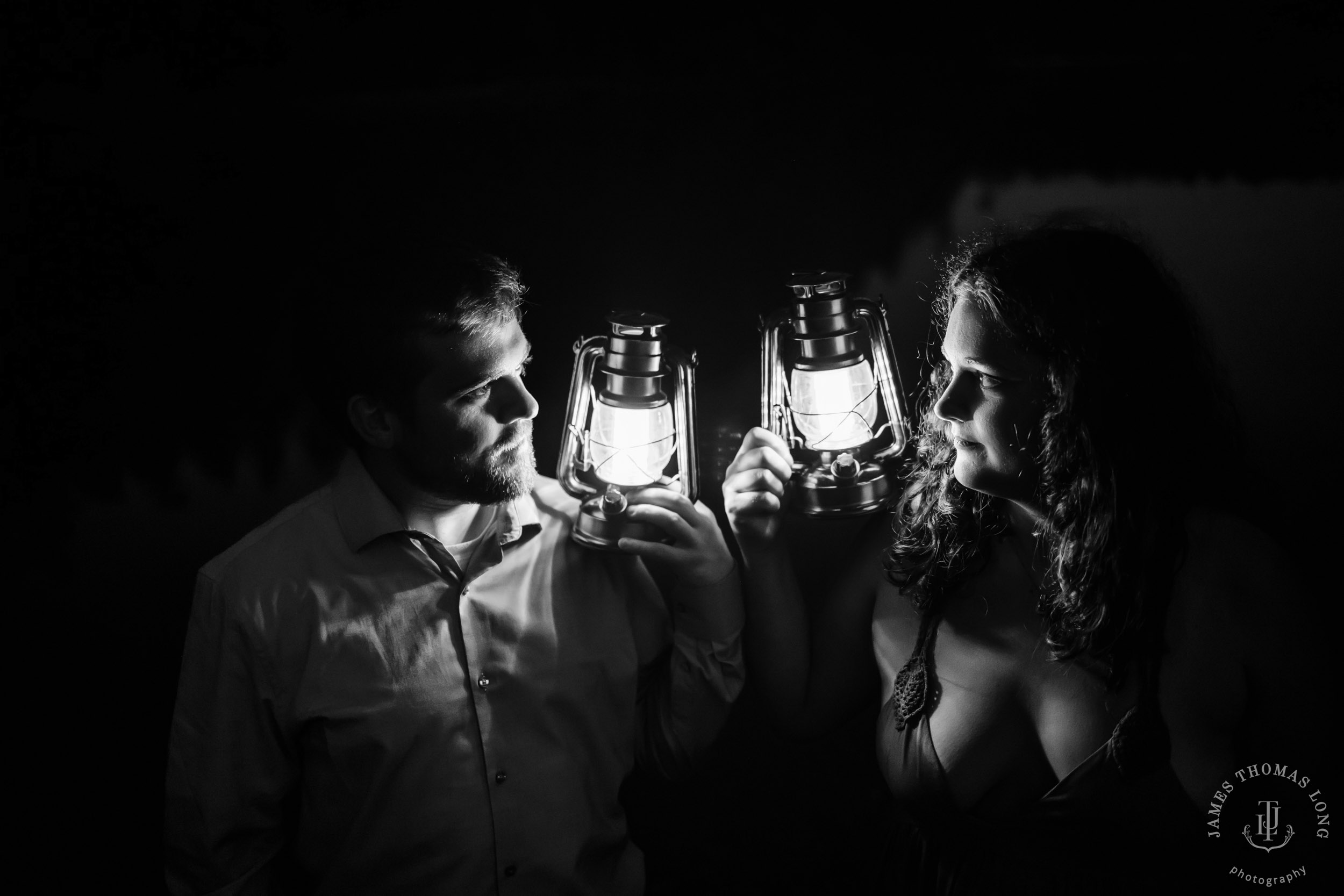 Washington Coast adventure engagement session by Seattle wedding photographer James Thomas Long Photography