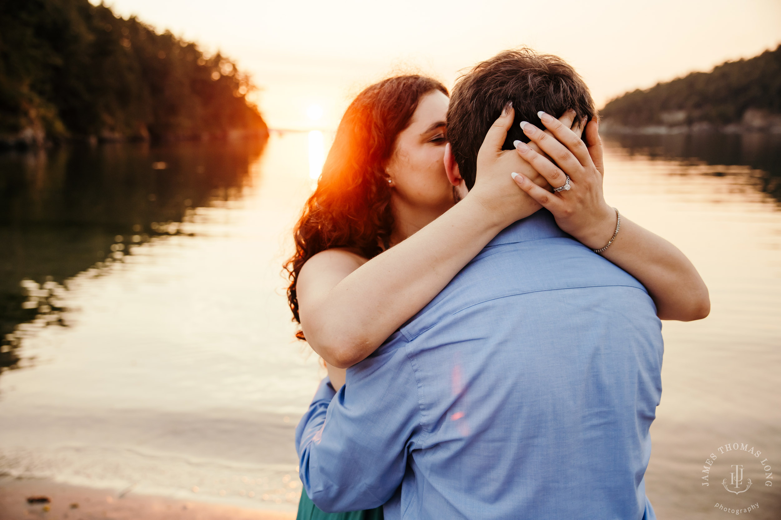 Washington Coast adventure engagement session by Seattle wedding photographer James Thomas Long Photography