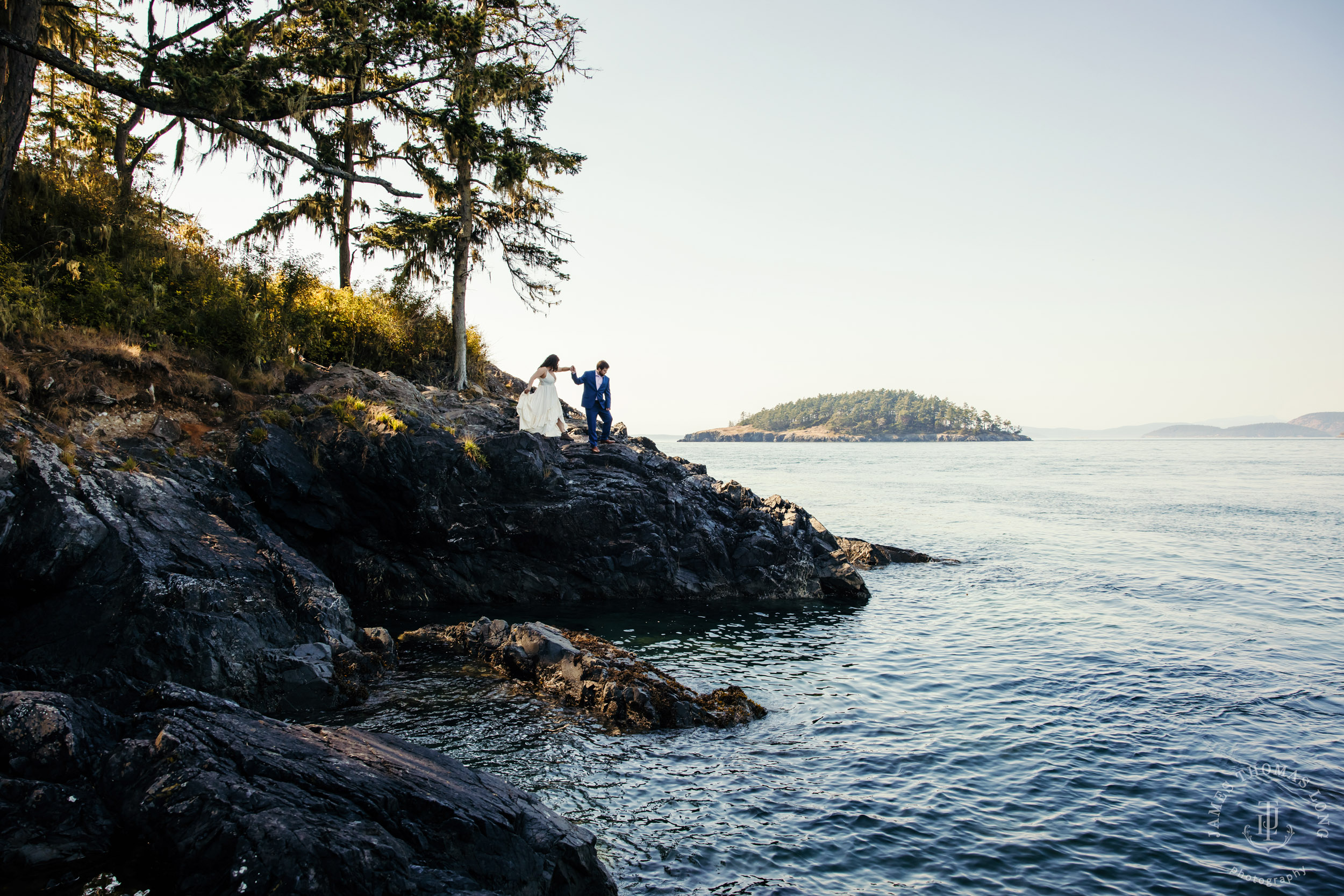 Washington Coast adventure engagement session by Seattle wedding photographer James Thomas Long Photography
