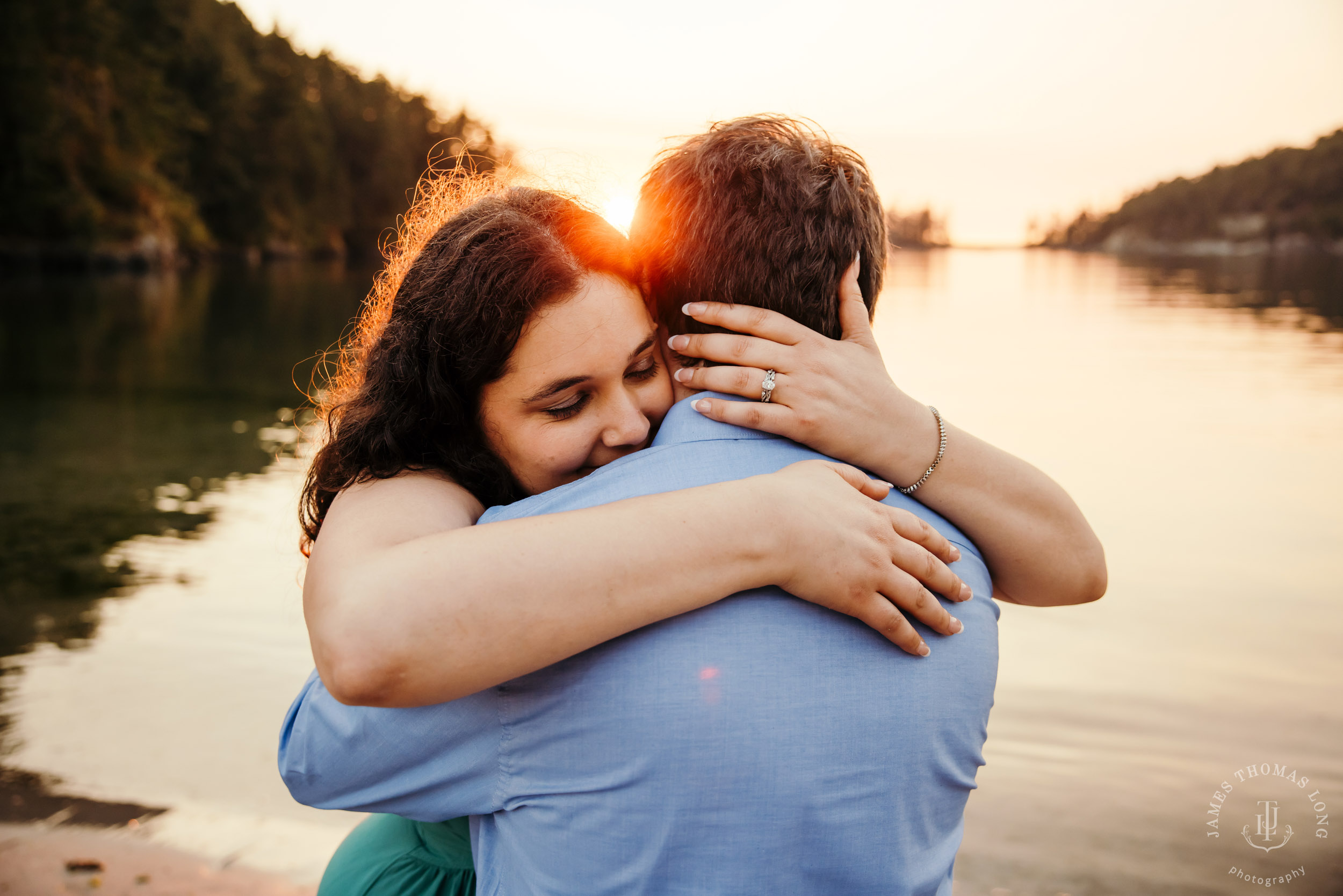 Washington Coast adventure engagement session by Seattle wedding photographer James Thomas Long Photography