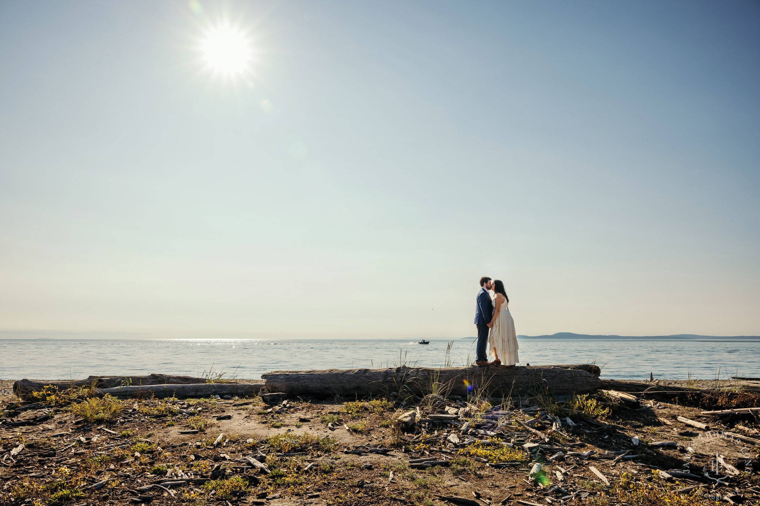 Washington Coast adventure engagement session by Seattle wedding photographer James Thomas Long Photography