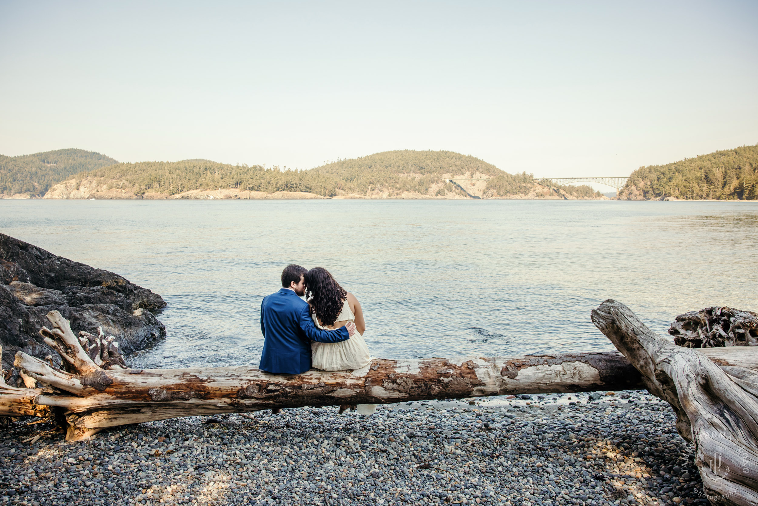 Washington Coast adventure engagement session by Seattle wedding photographer James Thomas Long Photography