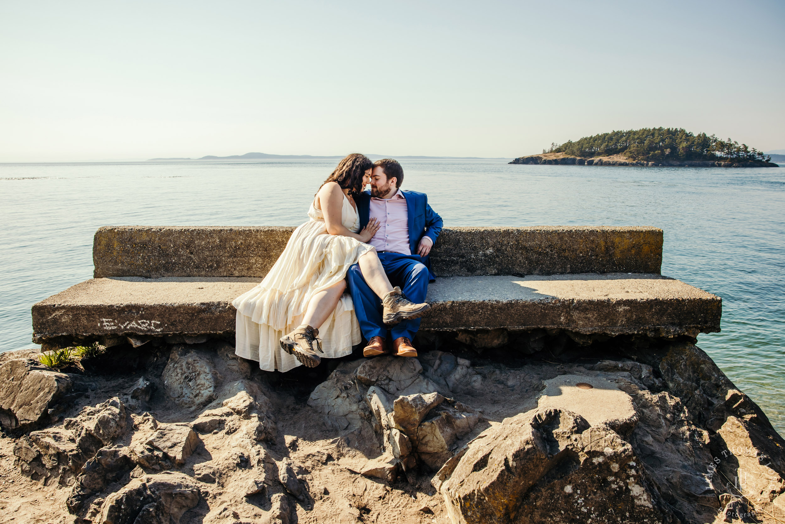 Washington Coast adventure engagement session by Seattle wedding photographer James Thomas Long Photography