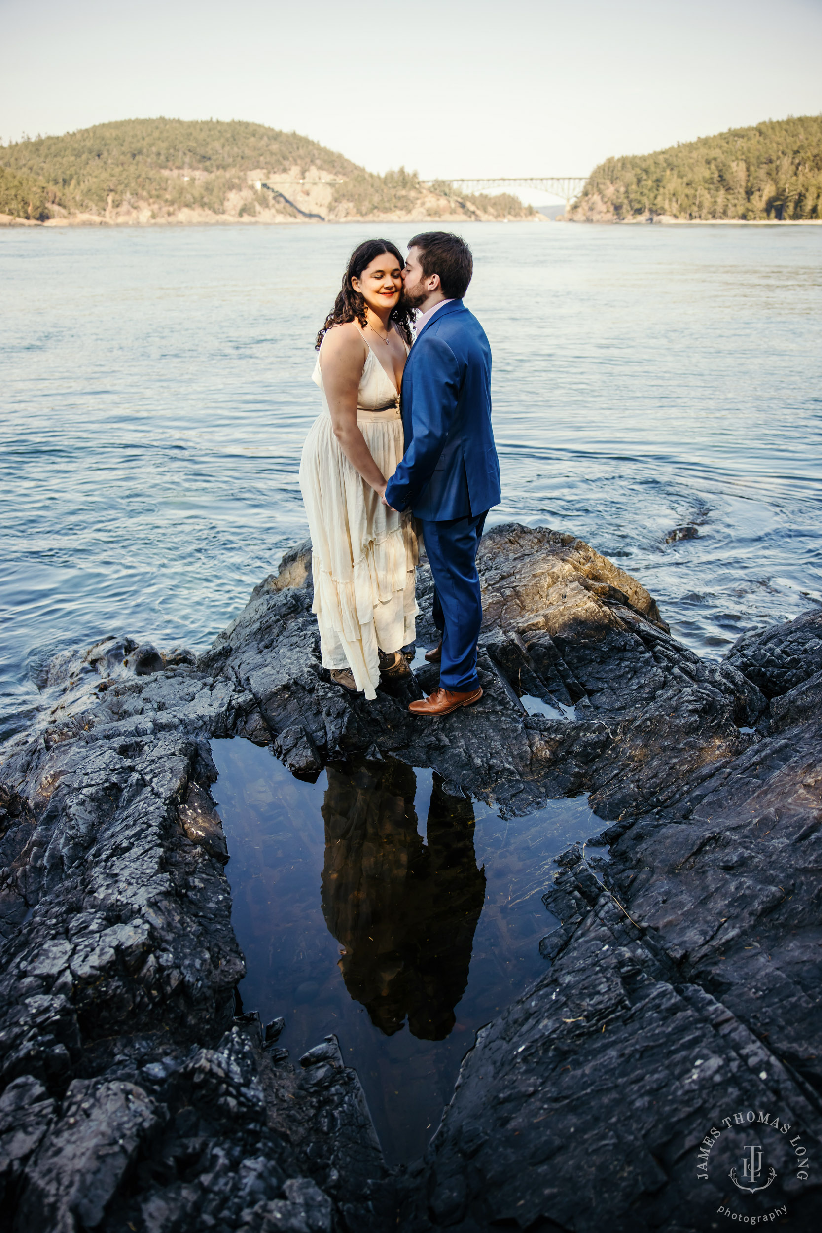 Washington Coast adventure engagement session by Seattle wedding photographer James Thomas Long Photography