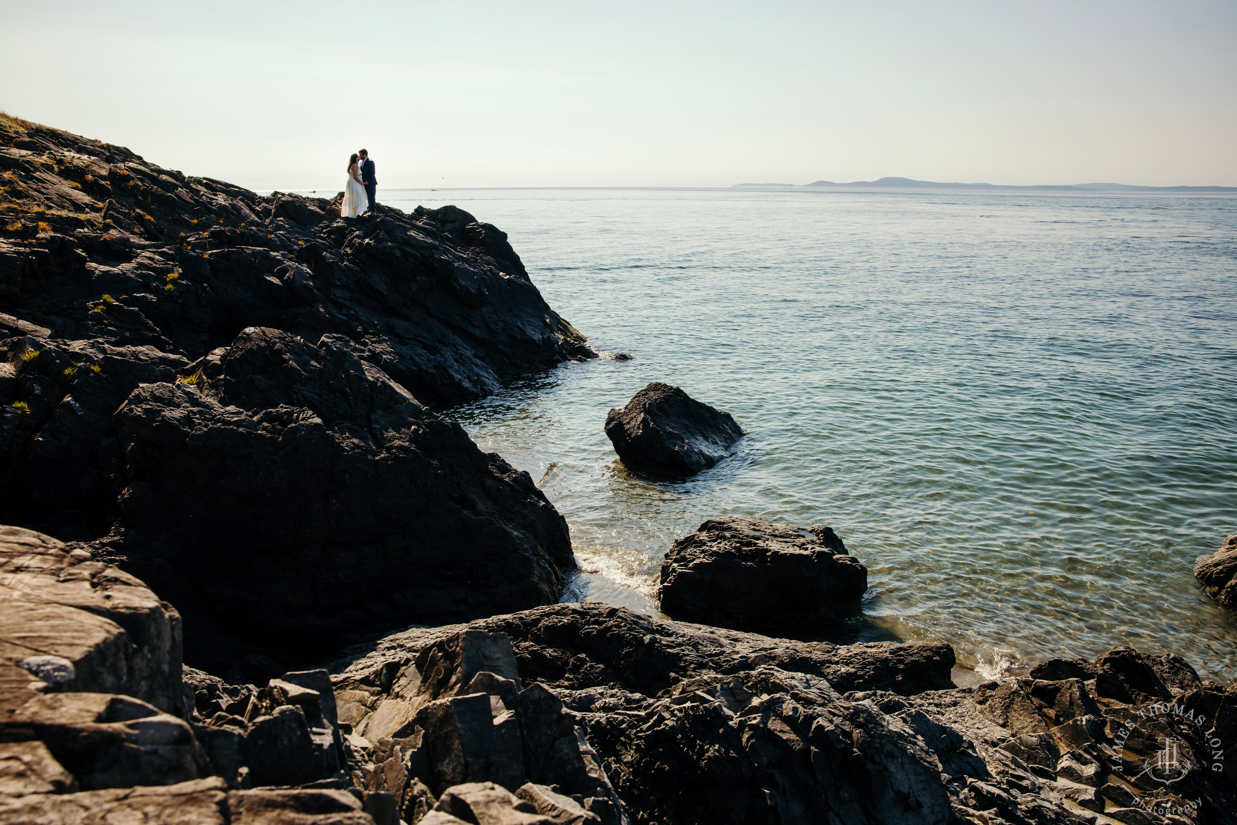 Washington Coast adventure engagement session by Seattle wedding photographer James Thomas Long Photography