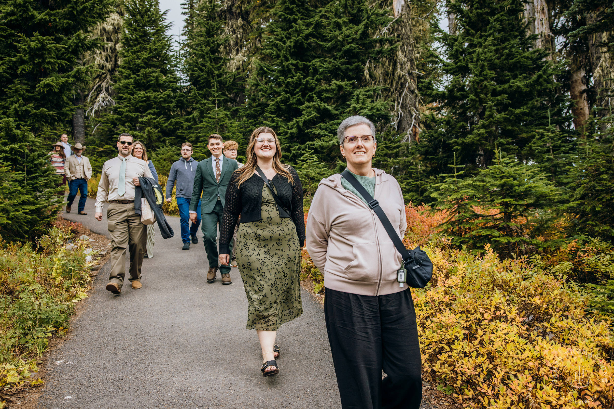 Mount Rainier elopement by Seattle adventure wedding photographer James Thomas Long Photography