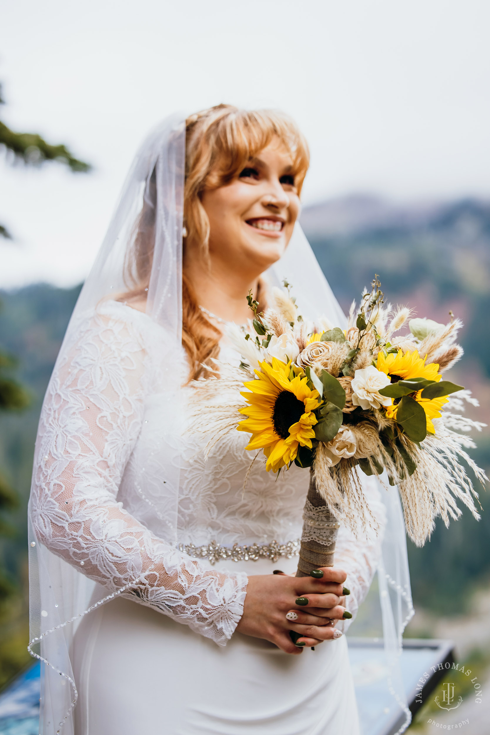 Mount Rainier elopement by Seattle adventure wedding photographer James Thomas Long Photography
