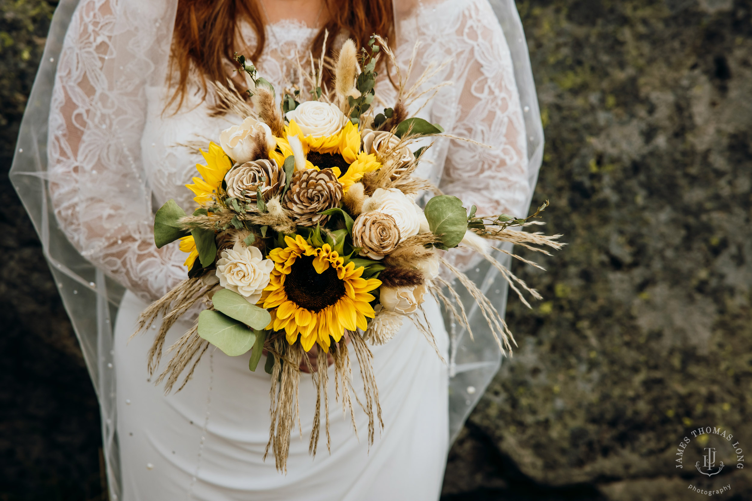 Mount Rainier elopement by Seattle adventure wedding photographer James Thomas Long Photography