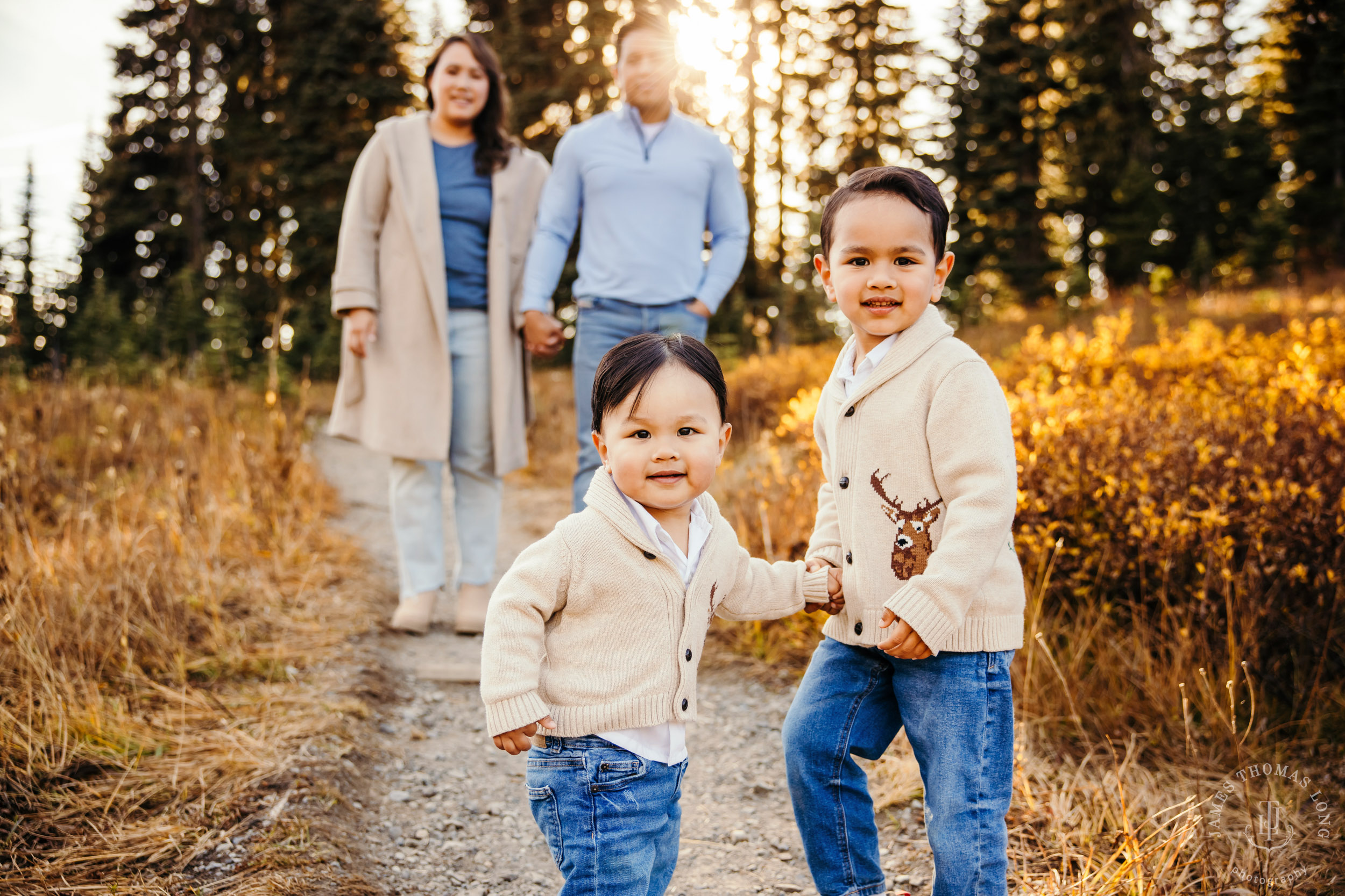 Mount Rainier family photography session by Bellevue family photographer James Thomas Long Photographya