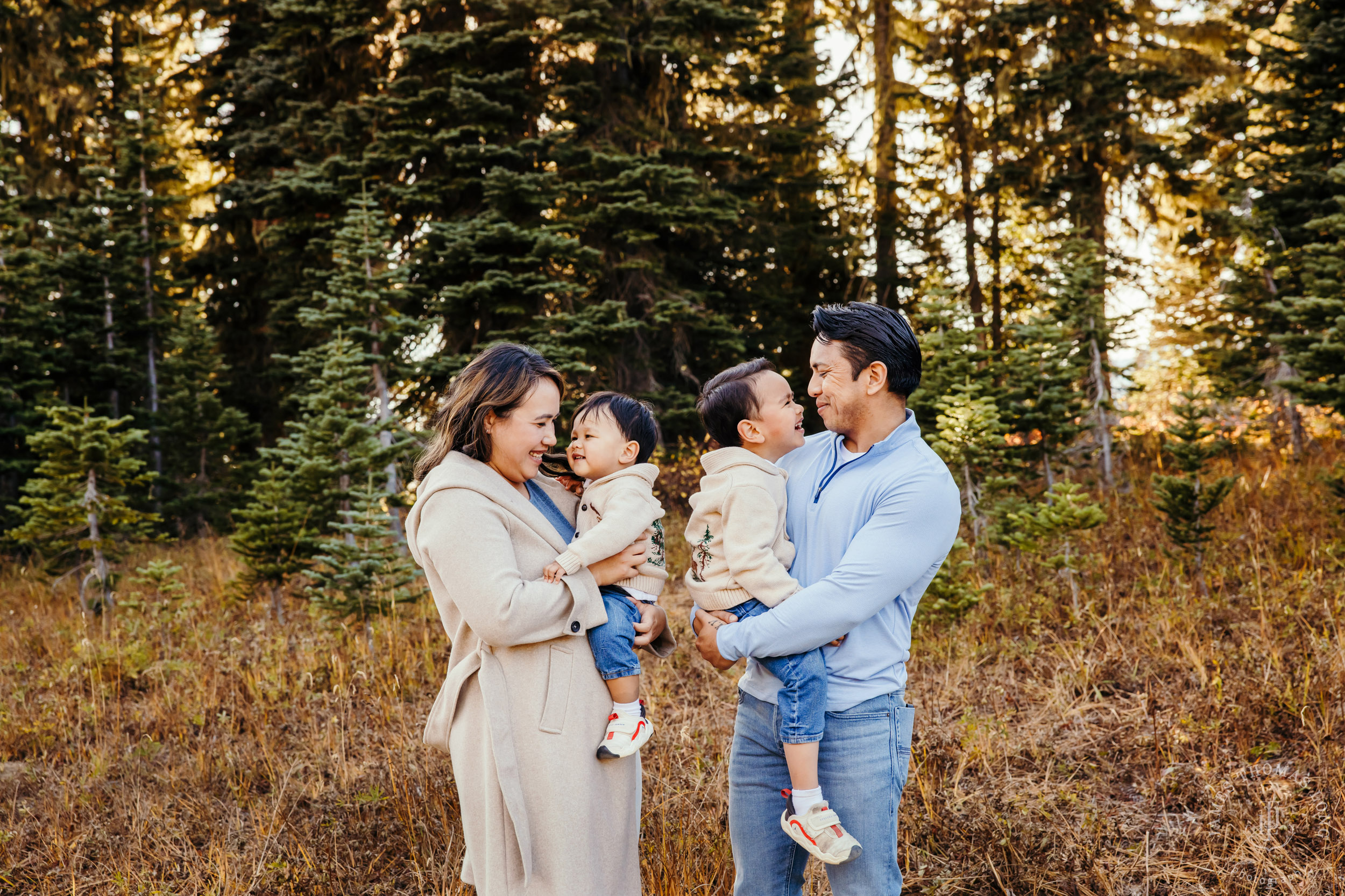 Mount Rainier family photography session by Bellevue family photographer James Thomas Long Photographya