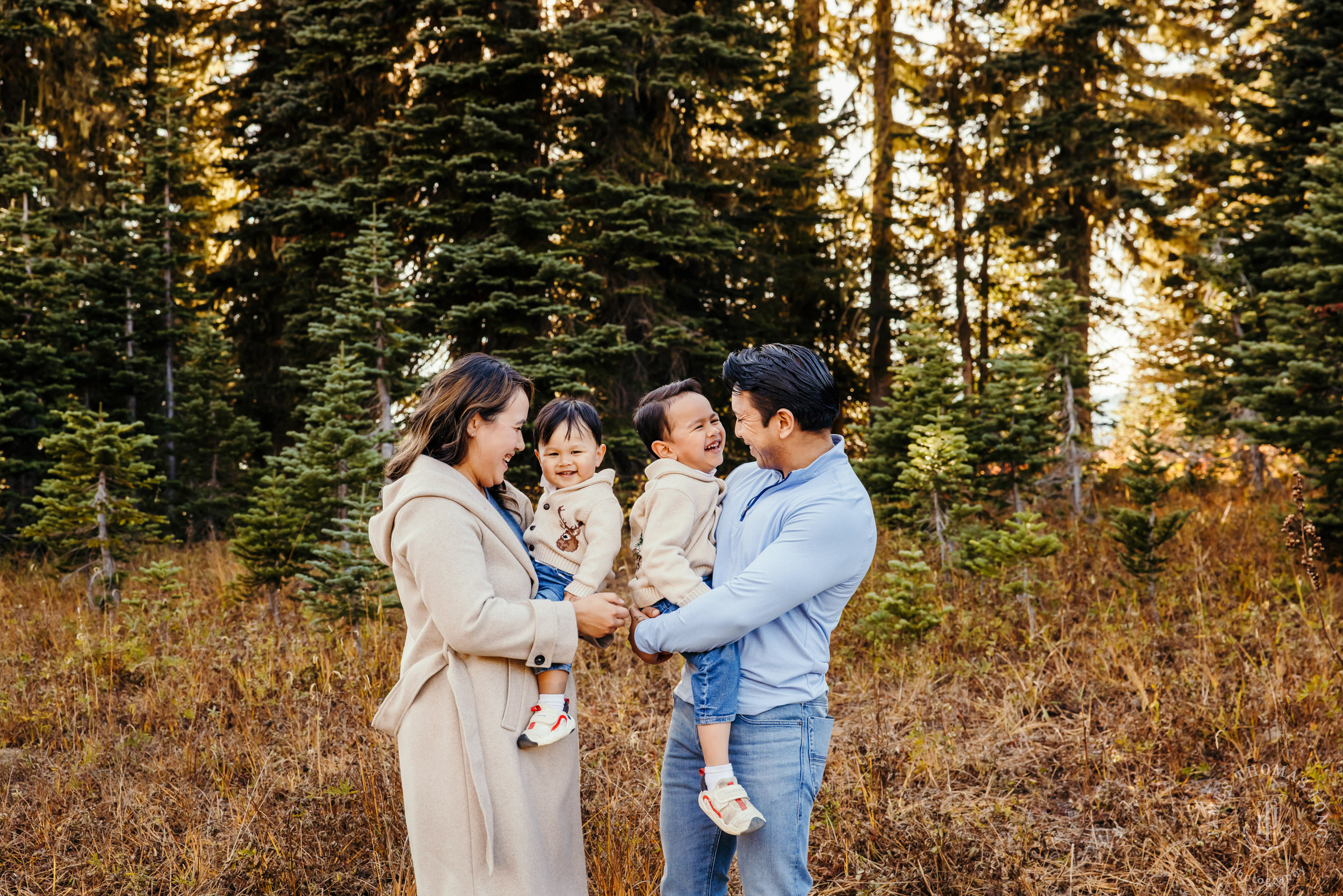 Mount Rainier family photography session by Bellevue family photographer James Thomas Long Photographya