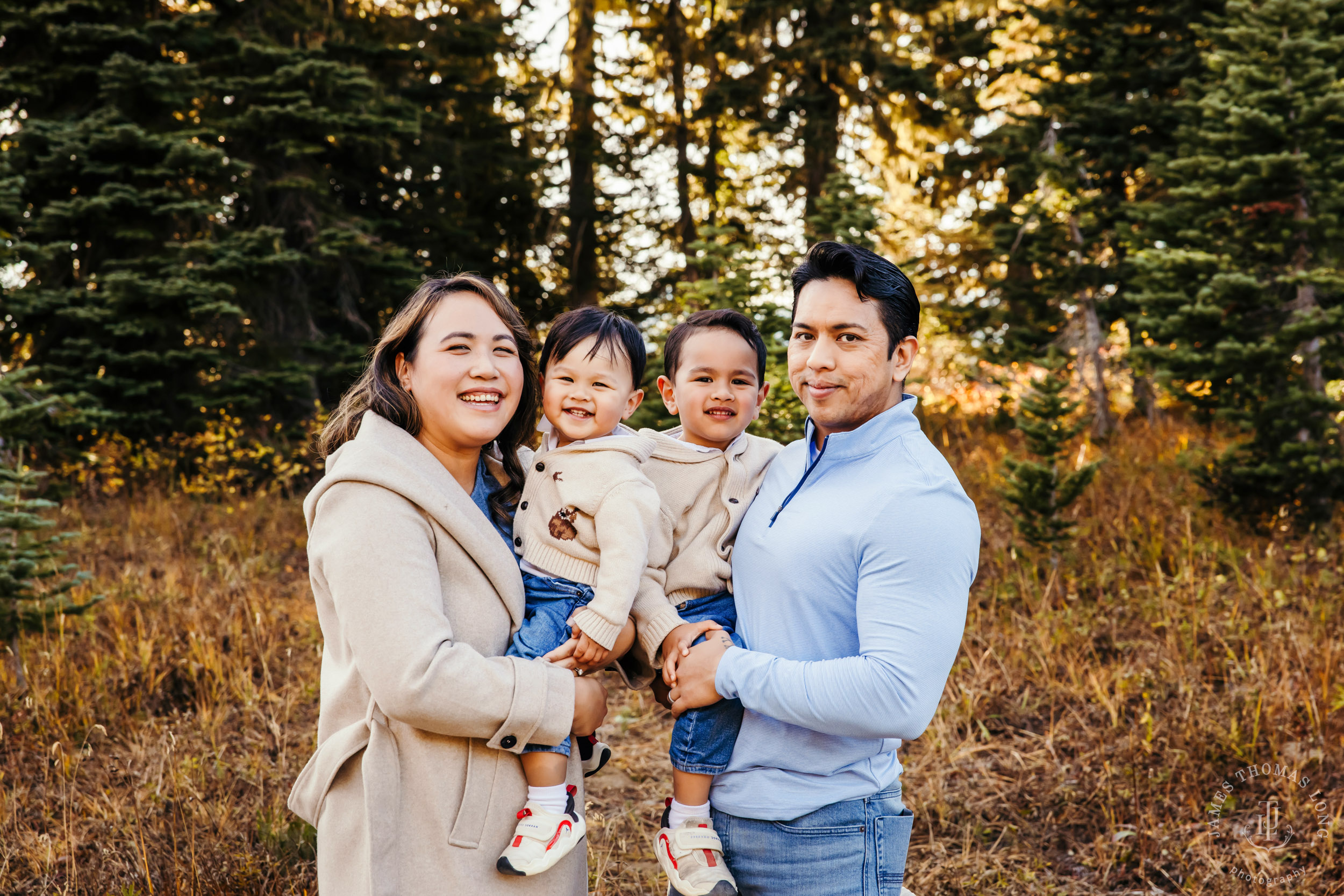 Mount Rainier family photography session by Bellevue family photographer James Thomas Long Photographya