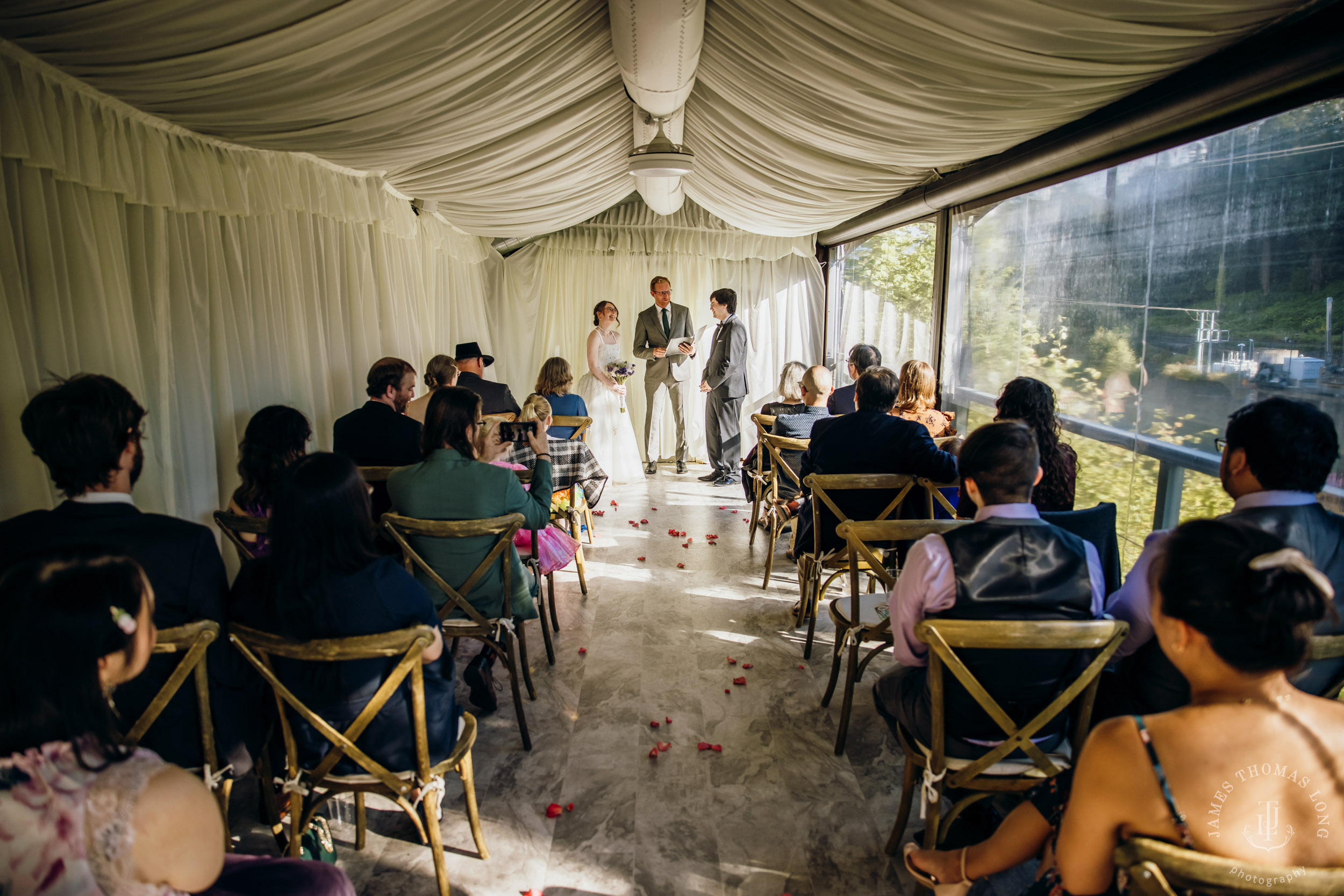 Salish Lodge Snoqualmie wedding by Snoqualmie wedding photographer James Thomas Long Photography