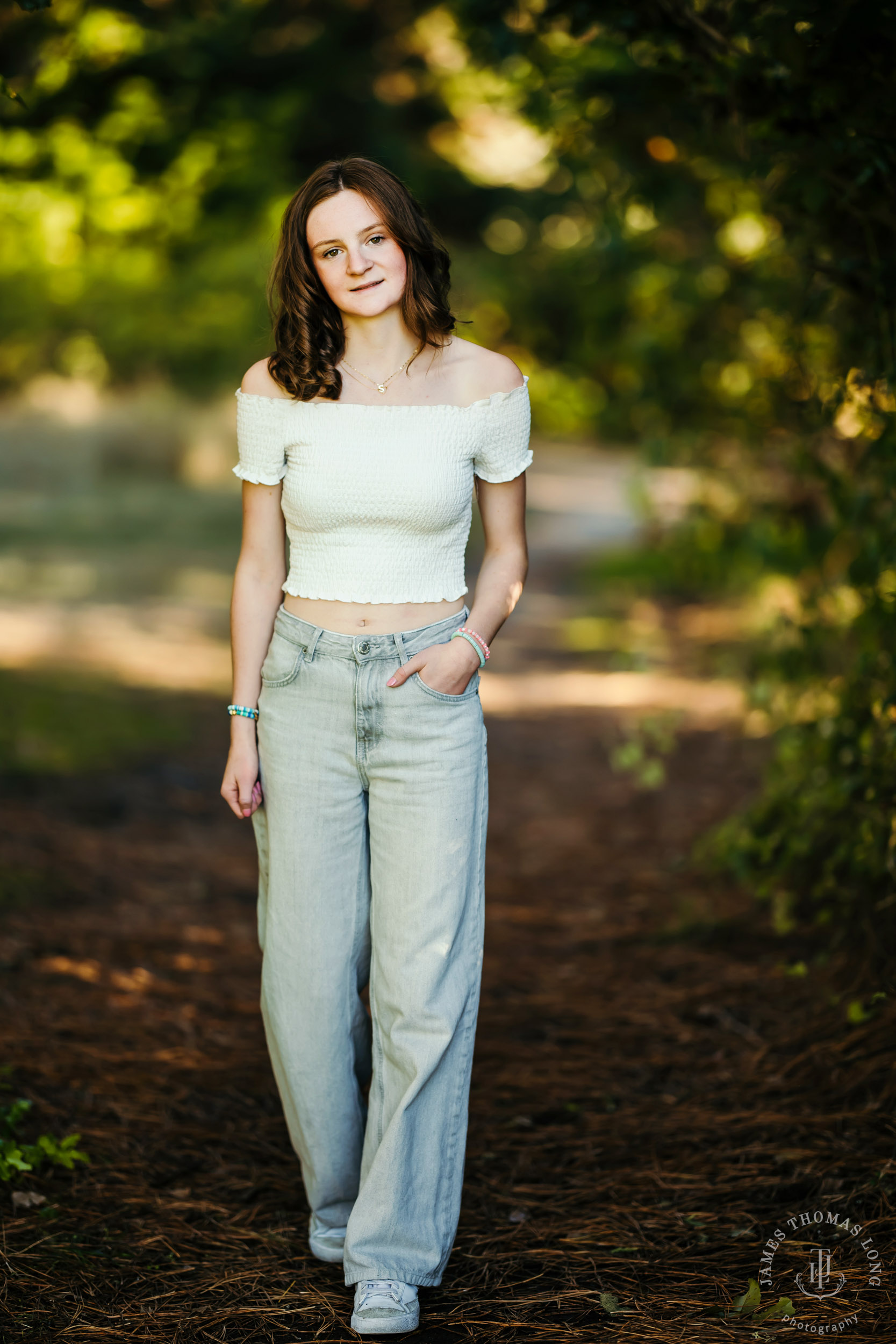 Seattle Discovery Park high school senior portrait session by Seattle senior portrait photographer James Thomas Long Photography