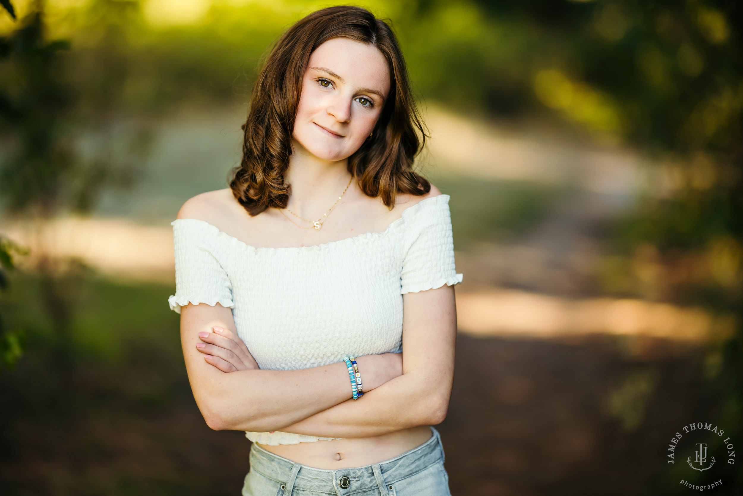 Seattle Discovery Park high school senior portrait session by Seattle senior portrait photographer James Thomas Long Photography