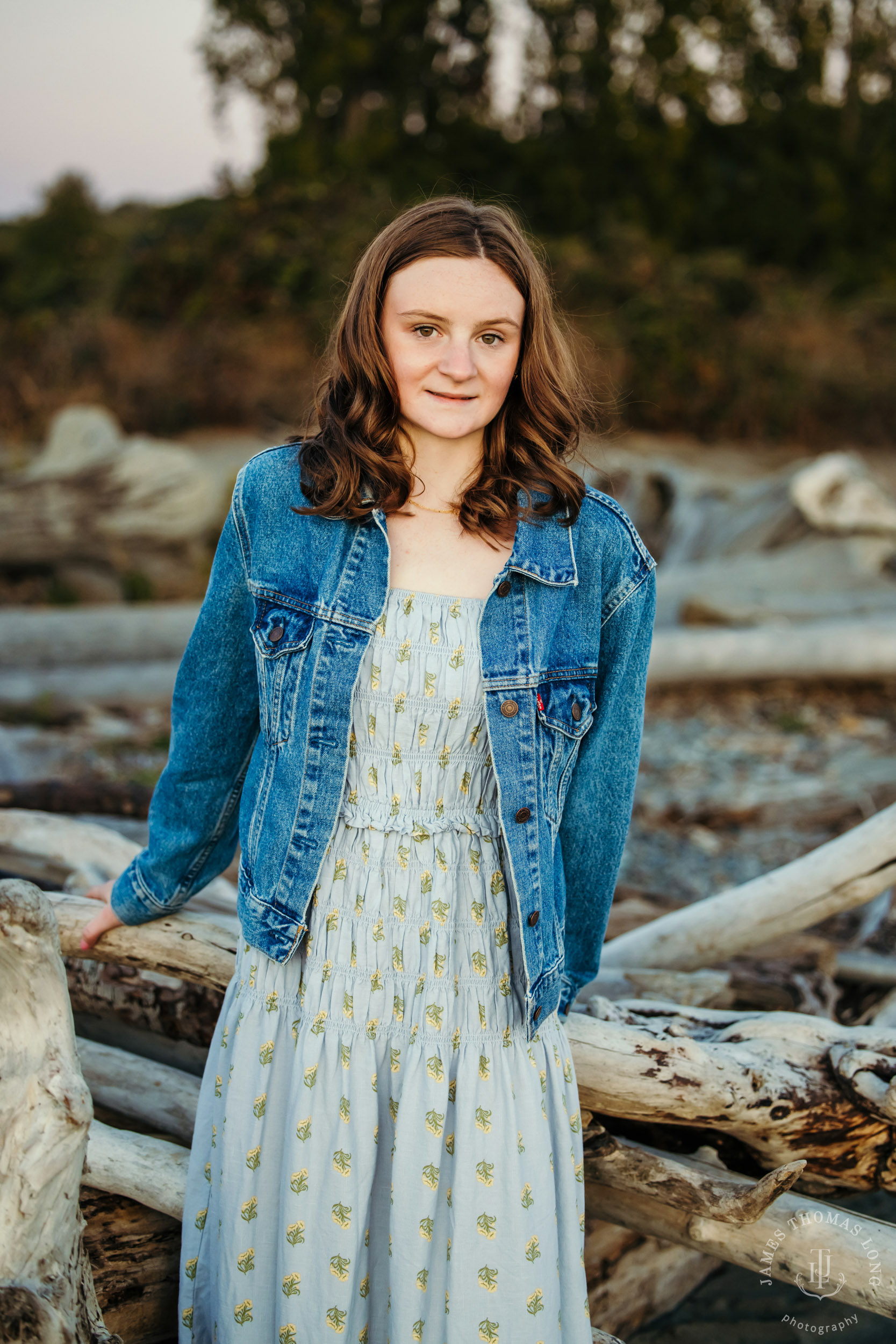 Seattle Discovery Park high school senior portrait session by Seattle senior portrait photographer James Thomas Long Photography