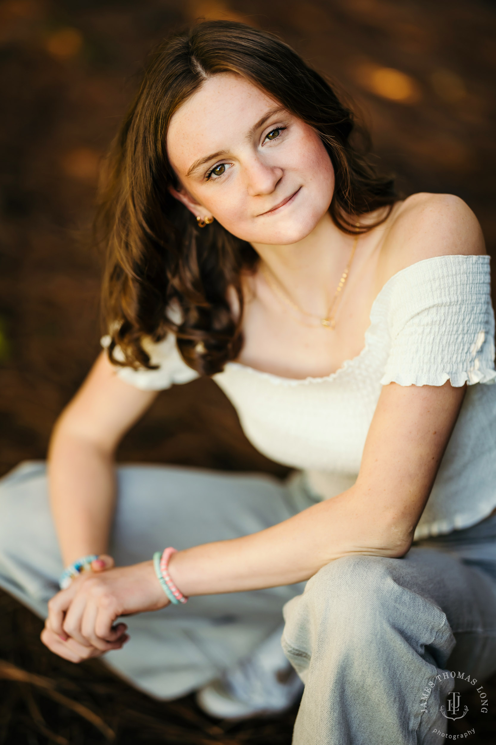 Seattle Discovery Park high school senior portrait session by Seattle senior portrait photographer James Thomas Long Photography