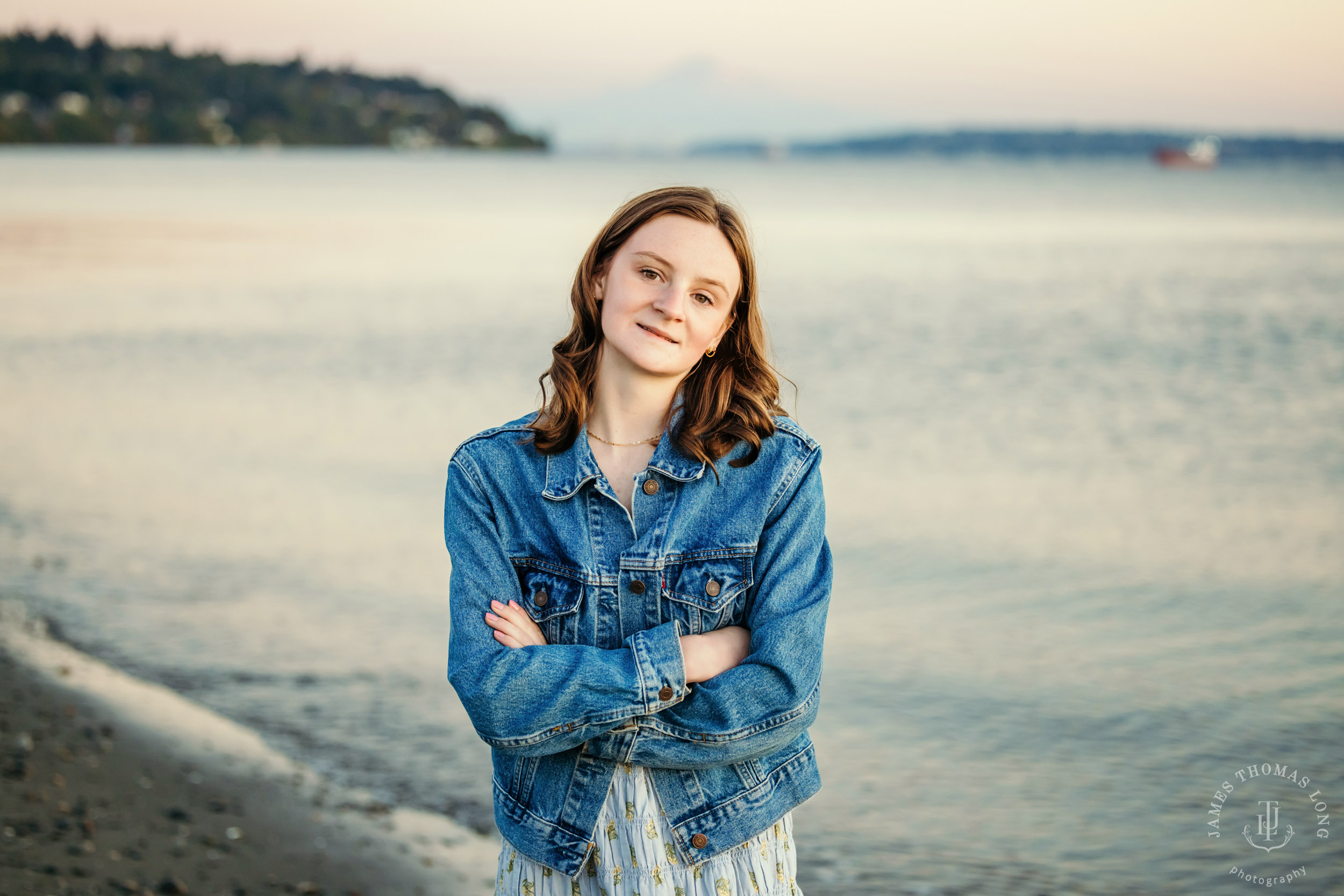 Seattle Discovery Park high school senior portrait session by Seattle senior portrait photographer James Thomas Long Photography